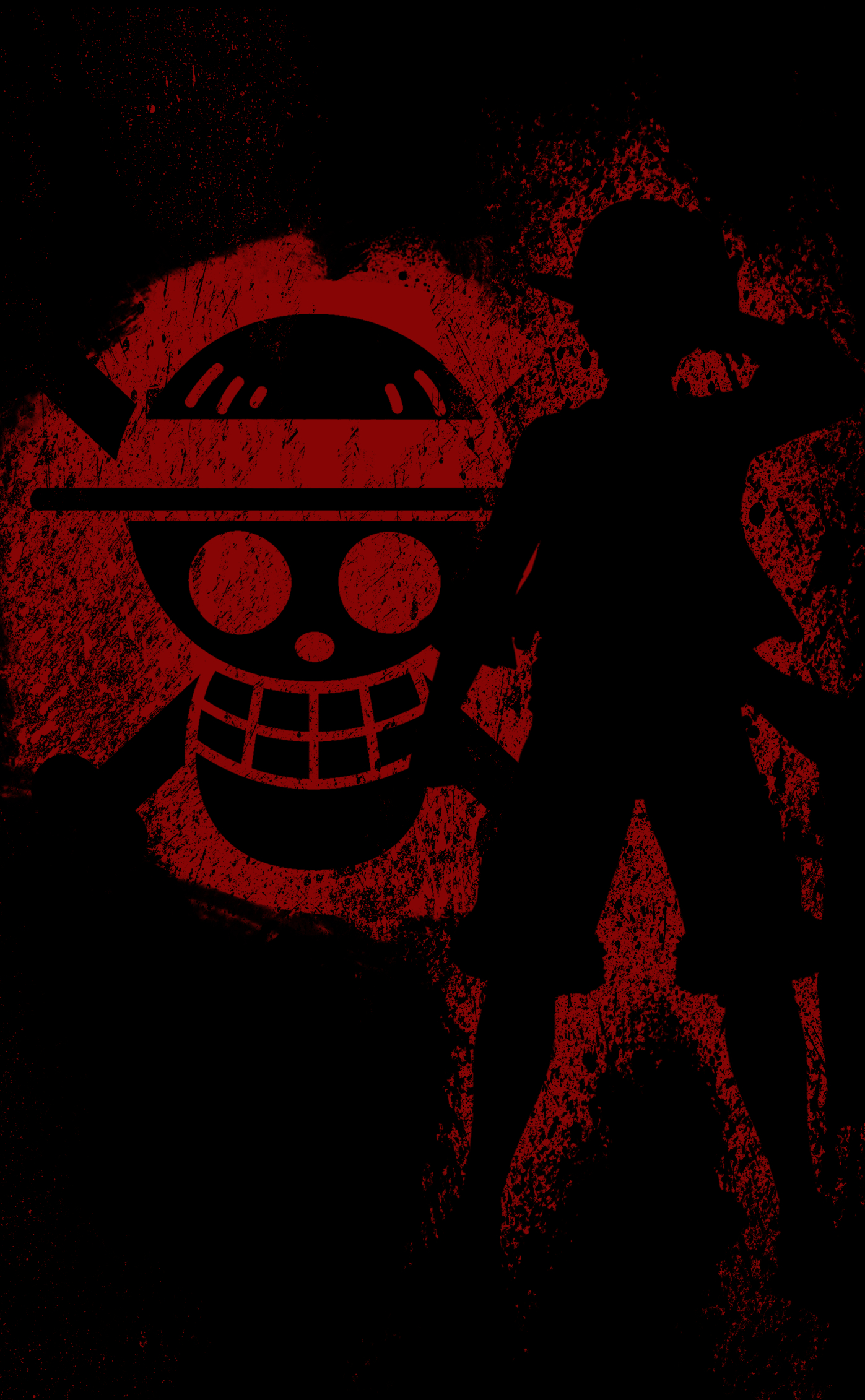 1400x2270 One Piece Dark Wallpaper Free One Piece Dark Background, Phone