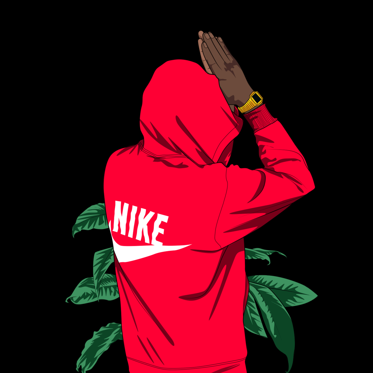 1280x1280 Cartoon Nike Wallpaper Free Cartoon Nike Background, Phone