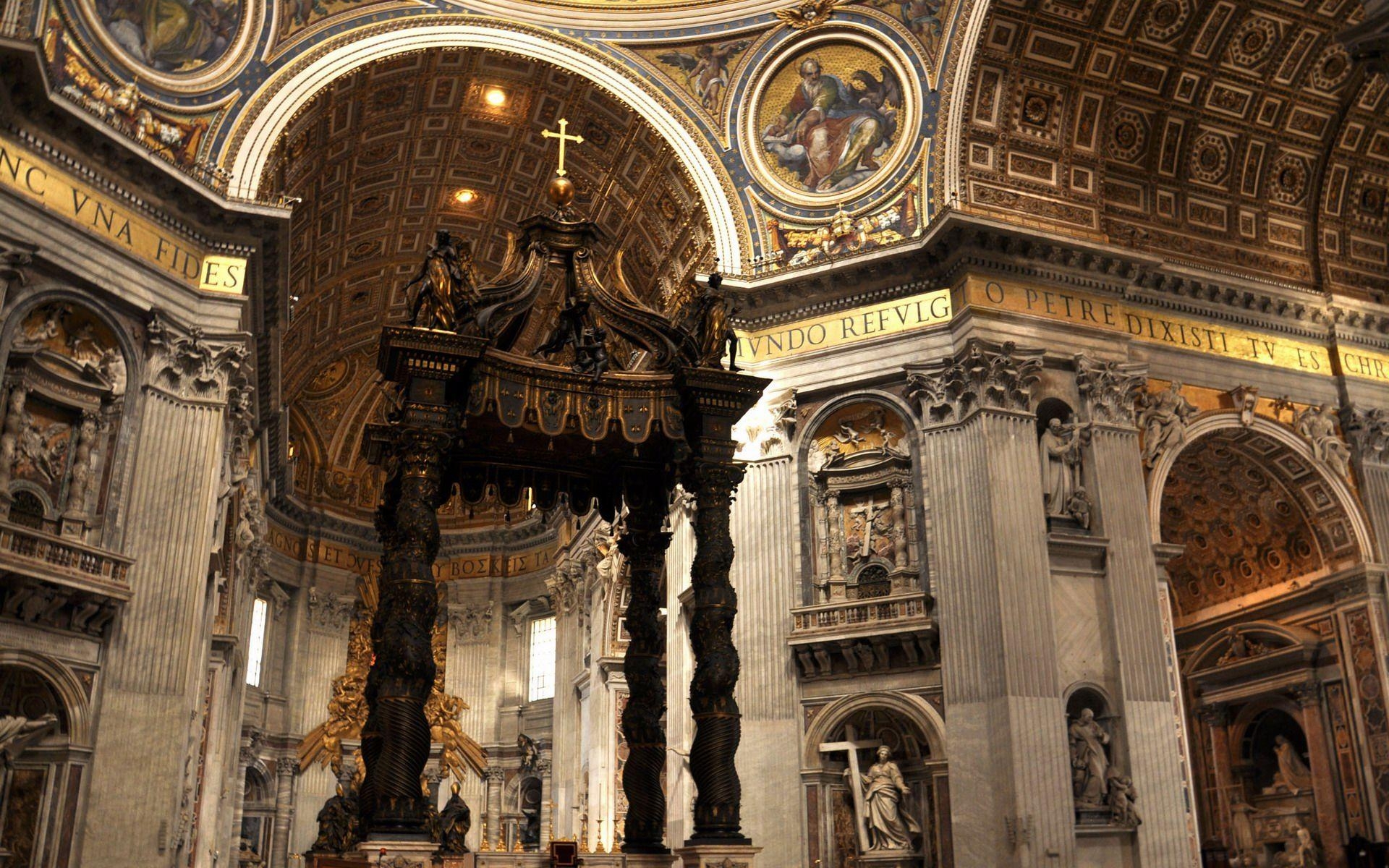 1920x1200 St Peter's Basilica. Crosses, Cathedrals and Churches, Desktop