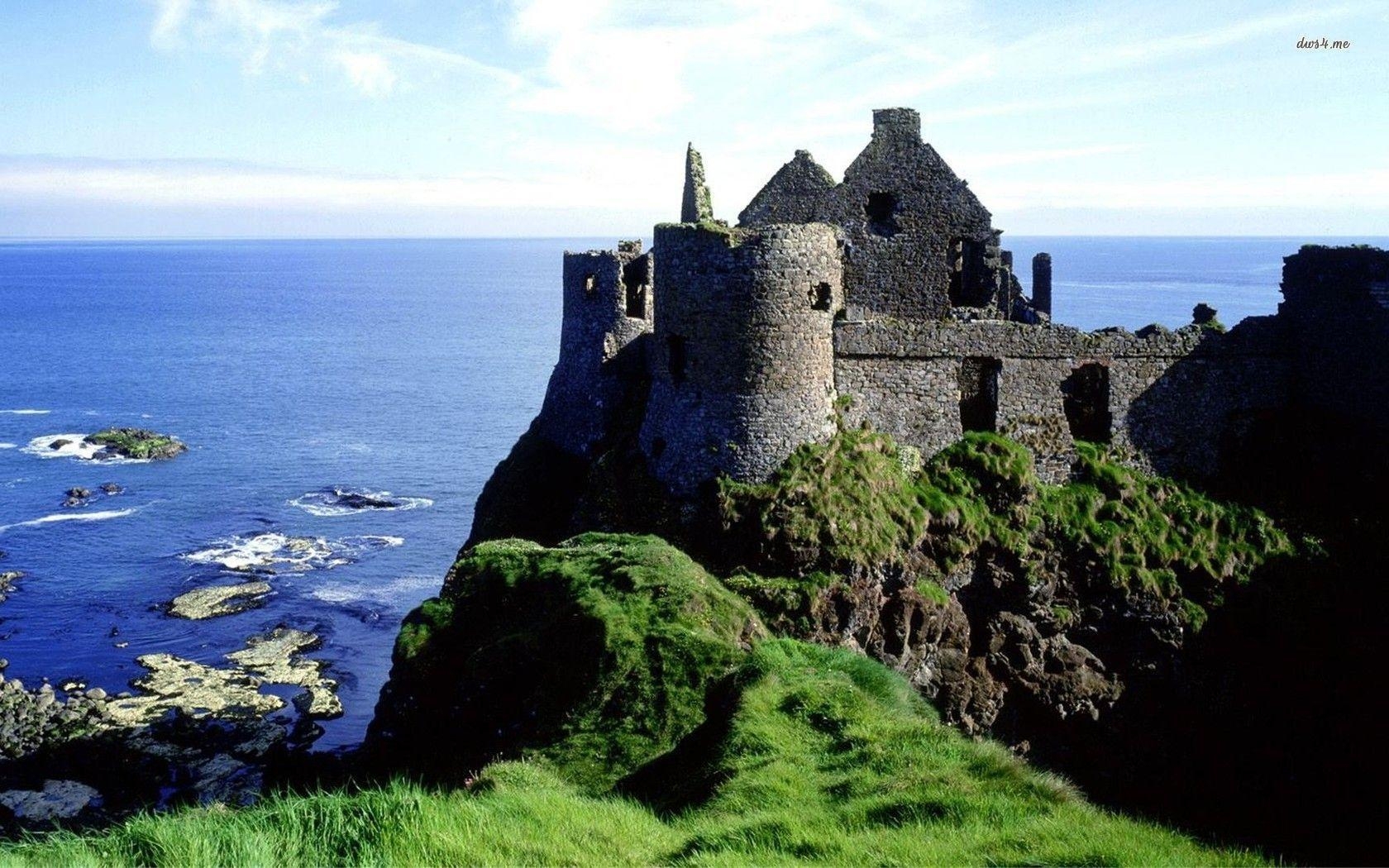 1680x1050 Dunluce Castle, Ireland wallpaper wallpaper - #, Desktop