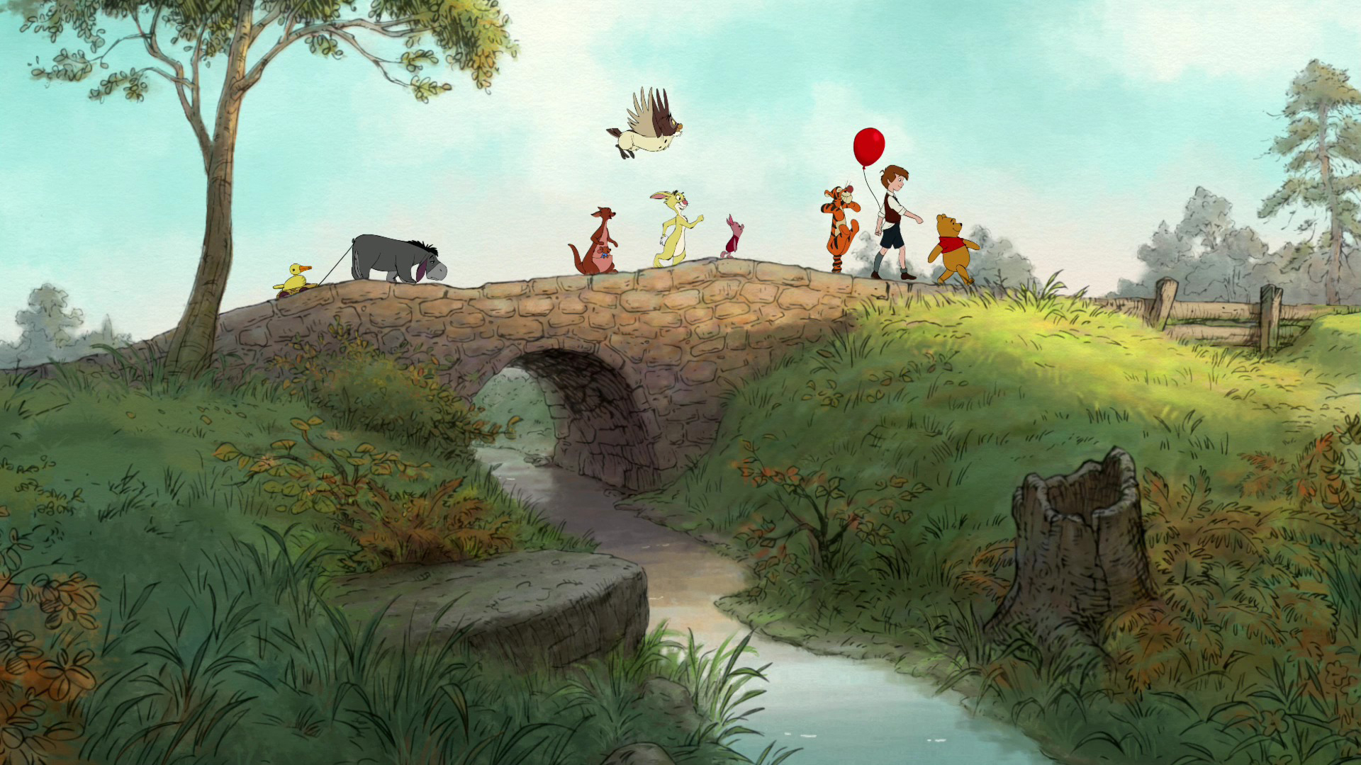 1920x1080 Classic Winnie the Pooh Wallpaper, Desktop