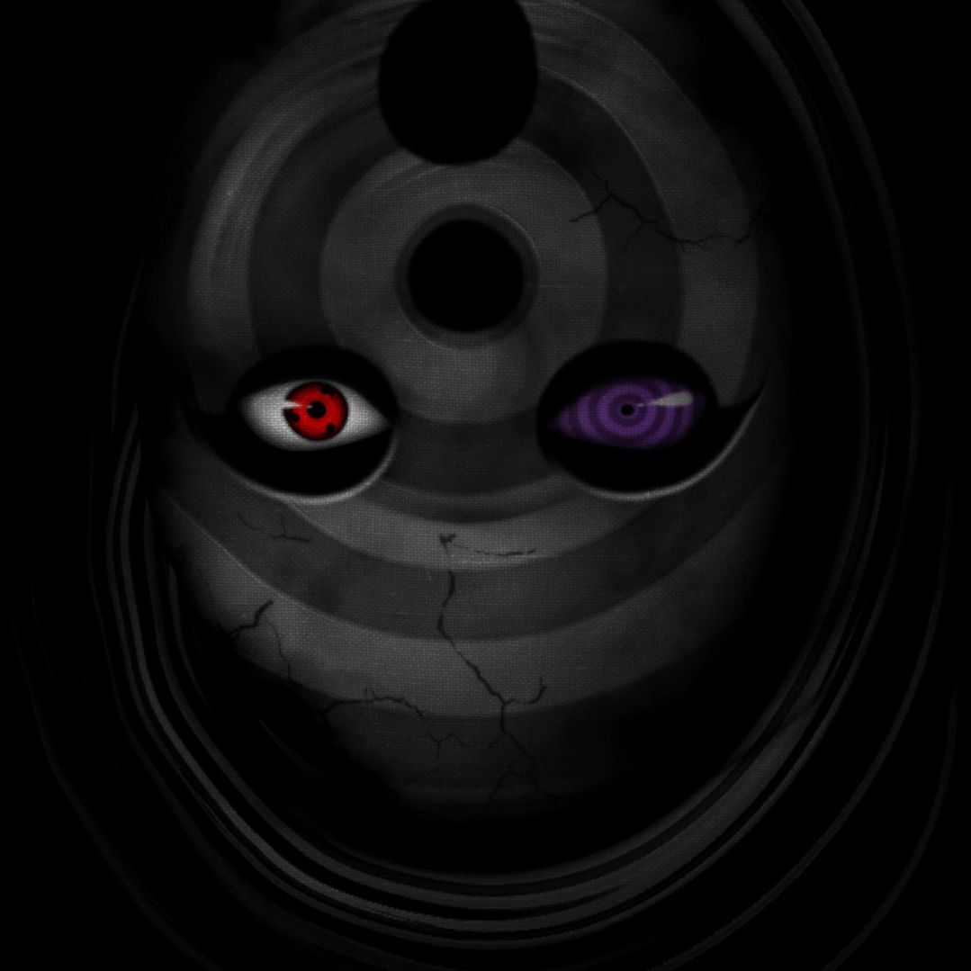 1080x1080 Steam Workshop::Obito Mask (Flag), Phone