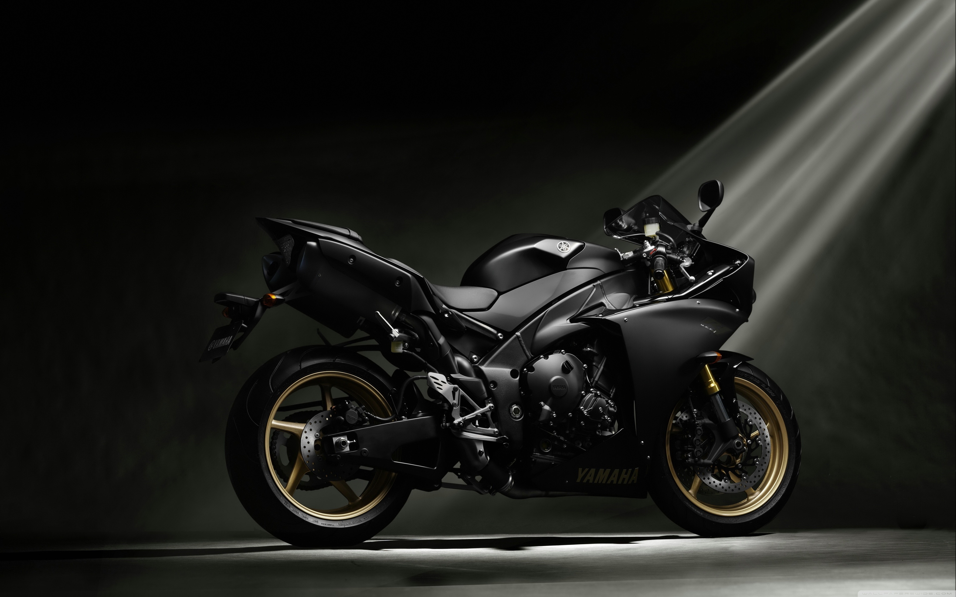 3840x2400 Yamaha YZF R1 Black ❤ 4K HD Desktop Wallpaper For 4K Ultra HD TV, Desktop