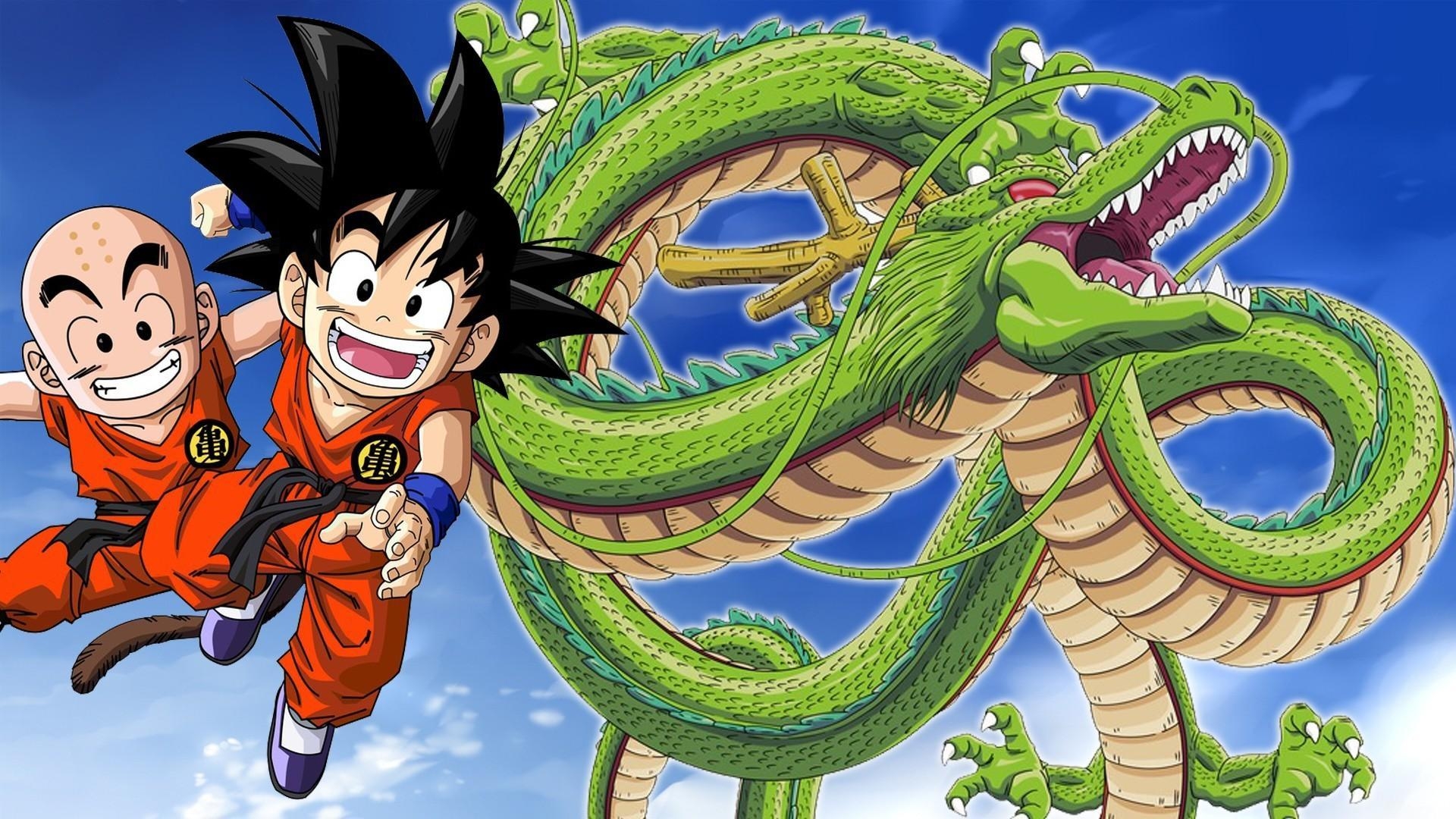 1920x1080 Son goku anime boys monkeys sangoku krillin dragonball wallpaper, Desktop