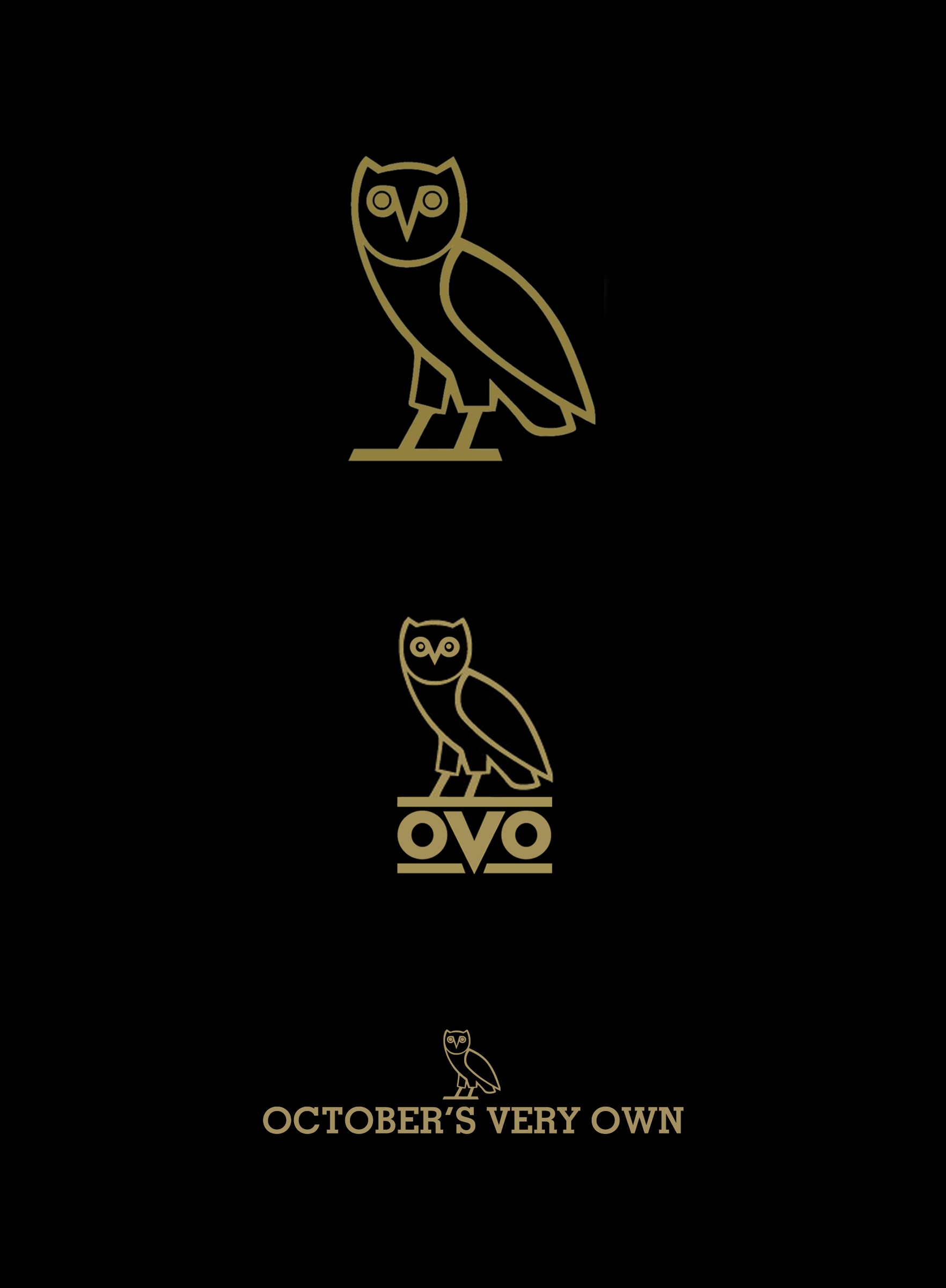 1770x2400 OVO logo and wordmark for Drake's made in Canada clothing line, Phone