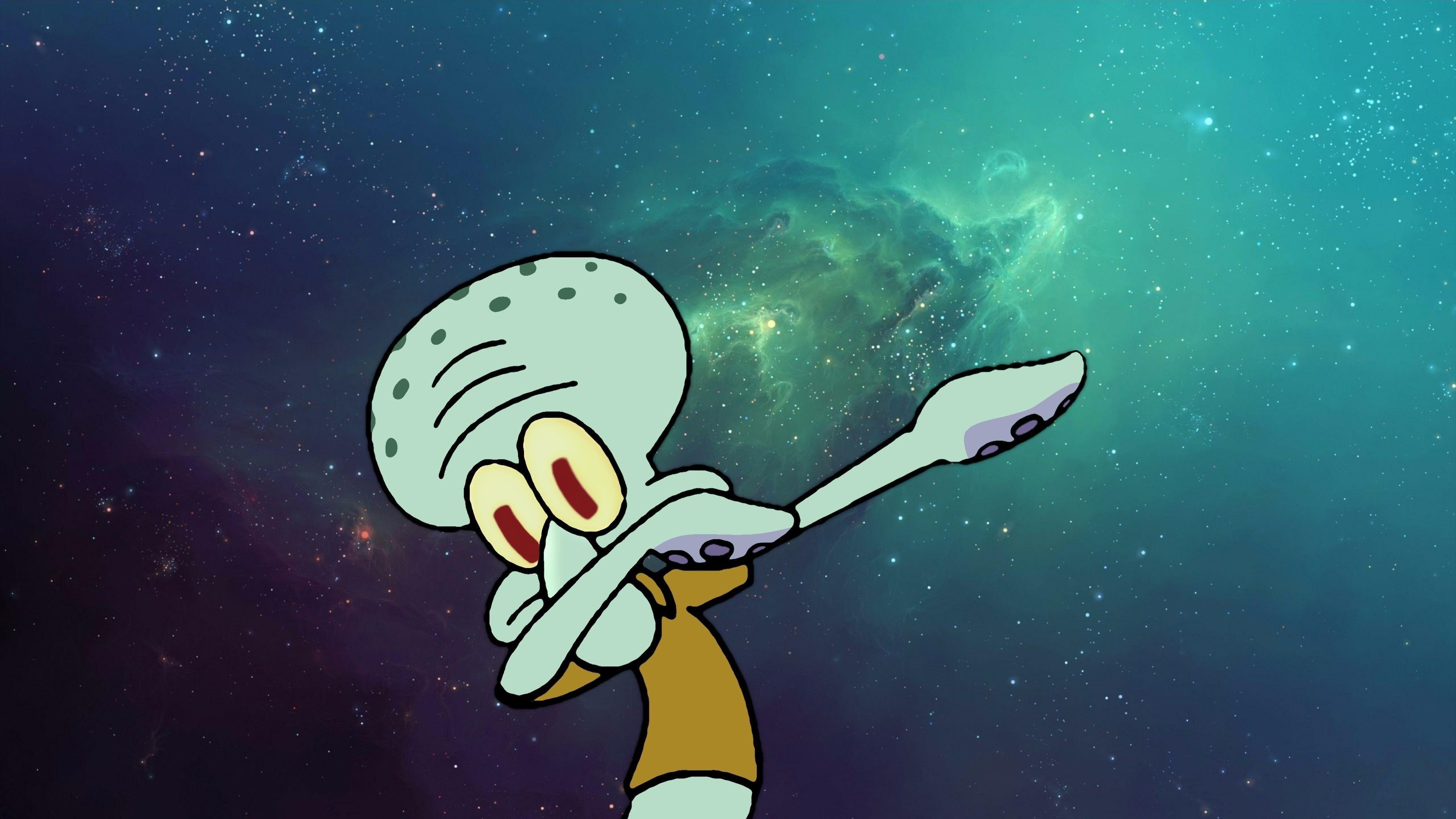 3840x2160 Squidward Wallpaper, Desktop