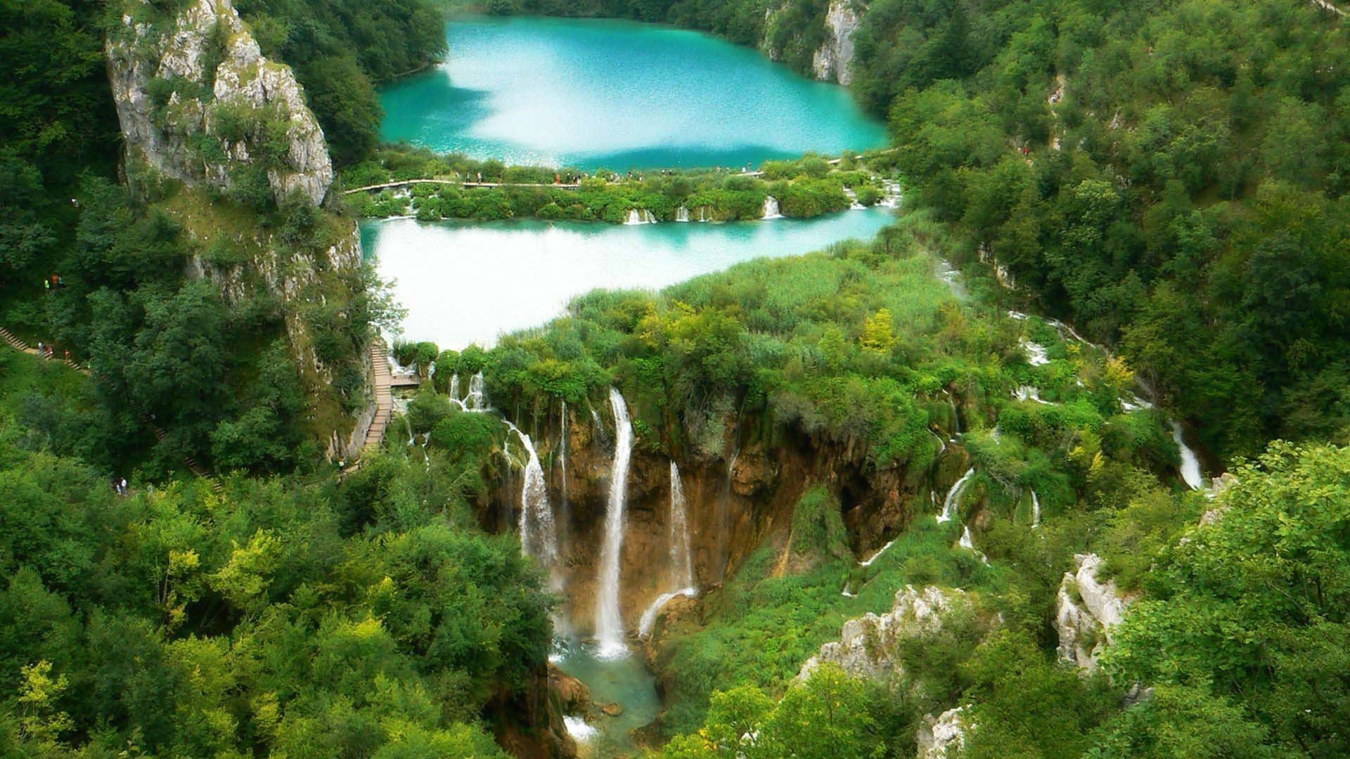 1920x1080 Landcape Plitvice Lakes National Park Croatia Wallpaper, Desktop