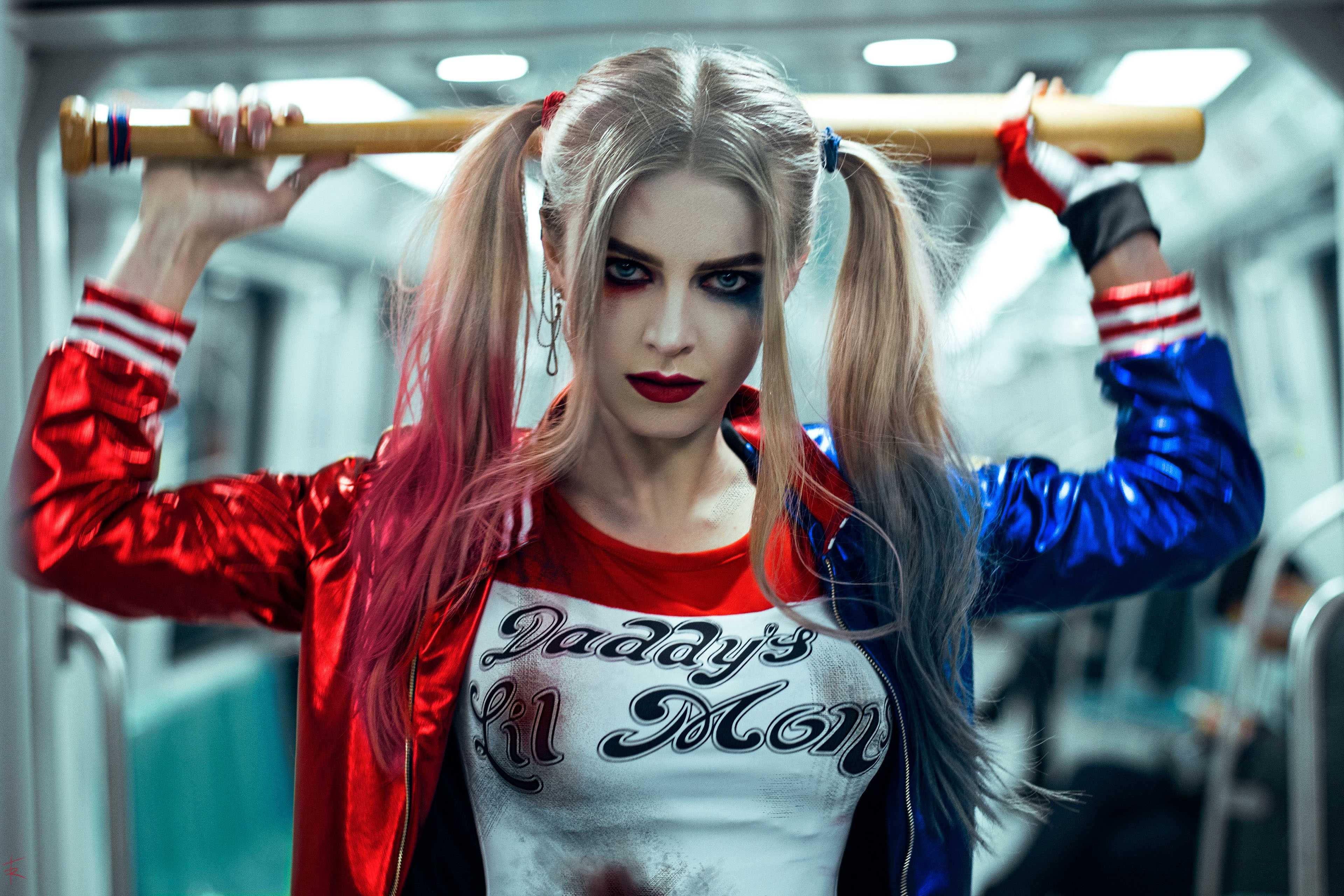 3840x2560 Suicide Squad Background Photo And Harley Quinn Joker Wallpaper, Desktop