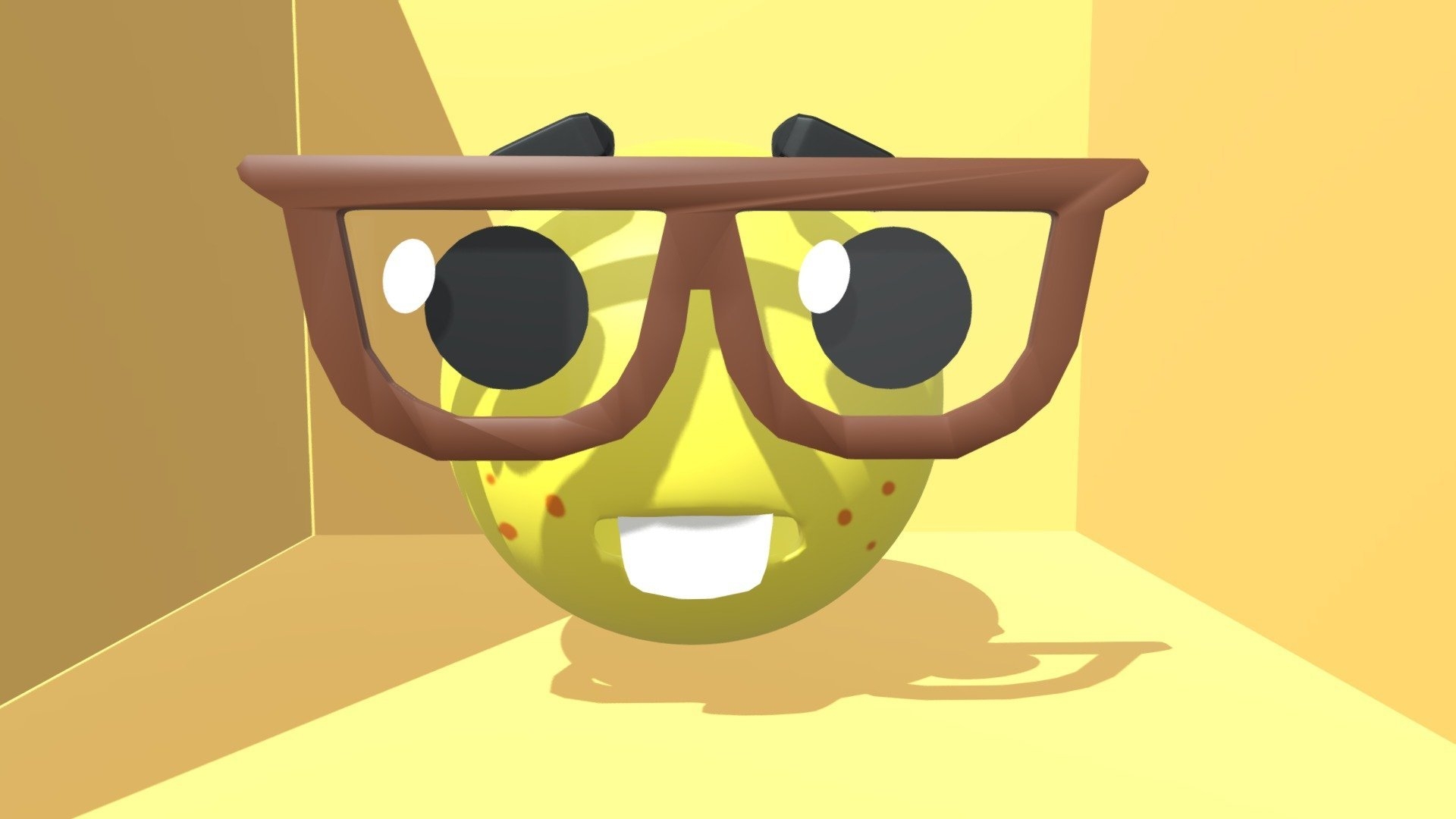 1920x1080 3D Nerd Emoji Free 3D model by Gumbo99 [c8b5ad2], Desktop