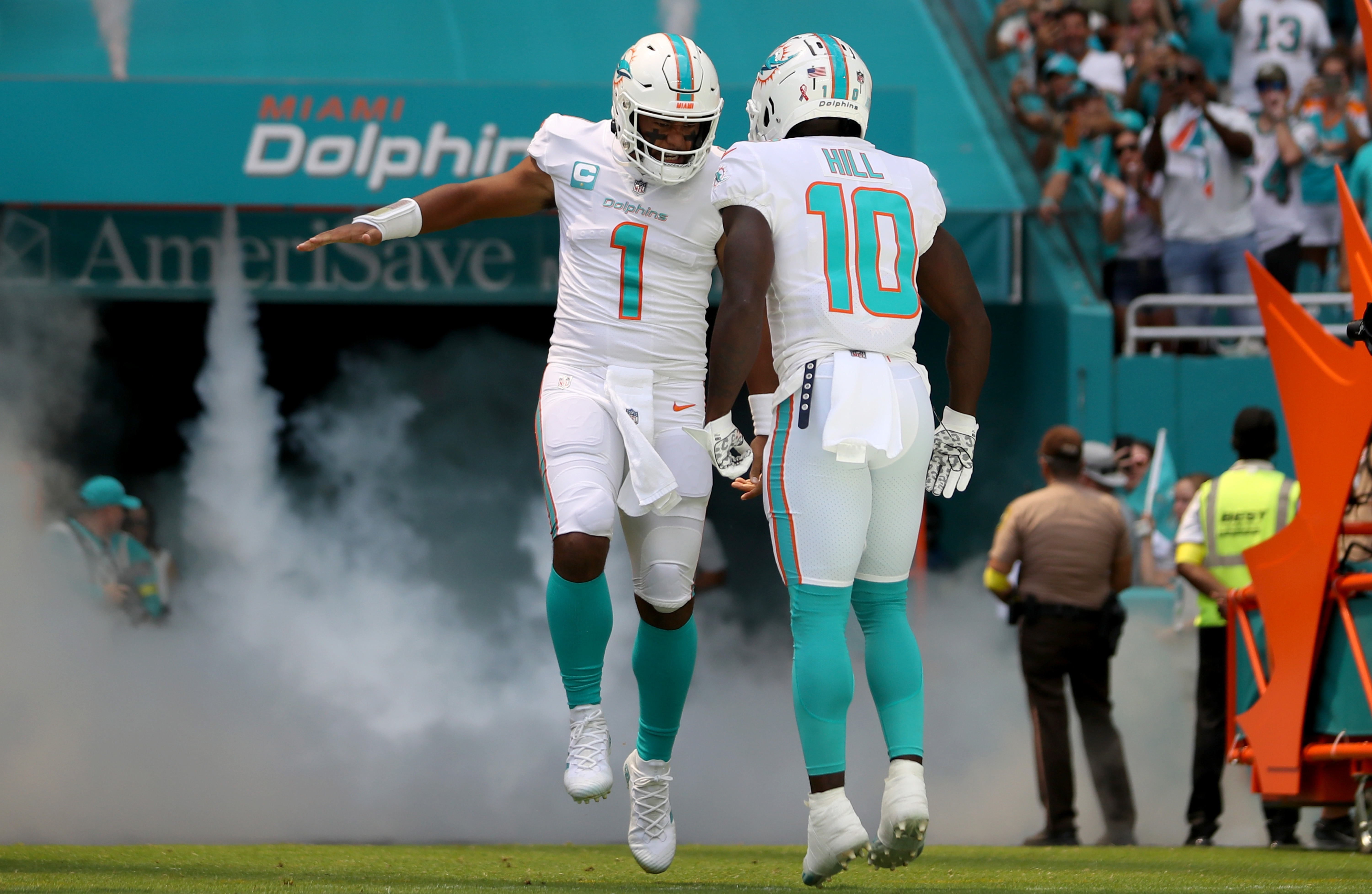 6000x3910 Tyreek Hill makes hilarious statement about new coach and his 'nuts' after Miami Dolphins hammered New England Patriots. The US Sun, Desktop