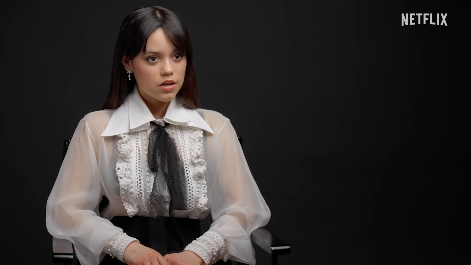 1920x1080 Jenna Ortega Discusses Her Role as Wednesday Addams in the Upcoming Netflix Series and the Importance of Representation. Trevor Decker News, Desktop