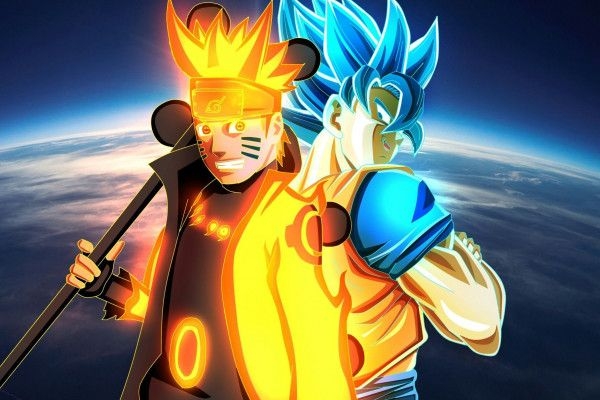 600x400 DBZ Naruto Wallpaper Free DBZ Naruto Background, Desktop