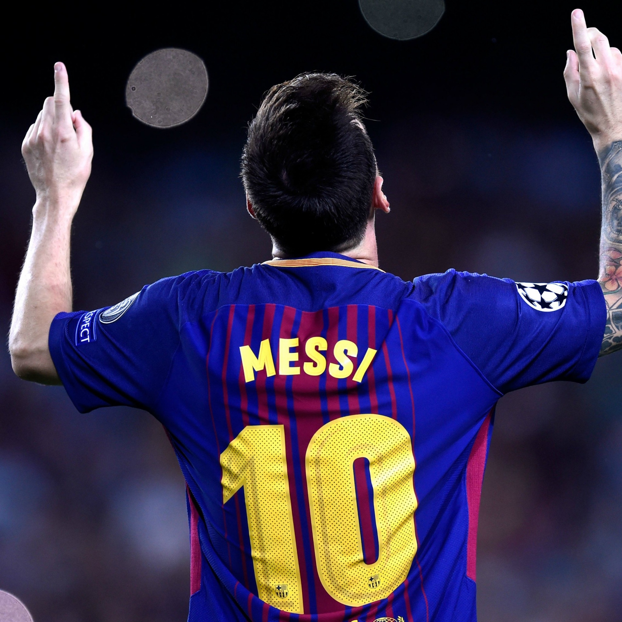 2050x2050 Lionel Messi Wallpaper 4K, Football player, Sports, Phone