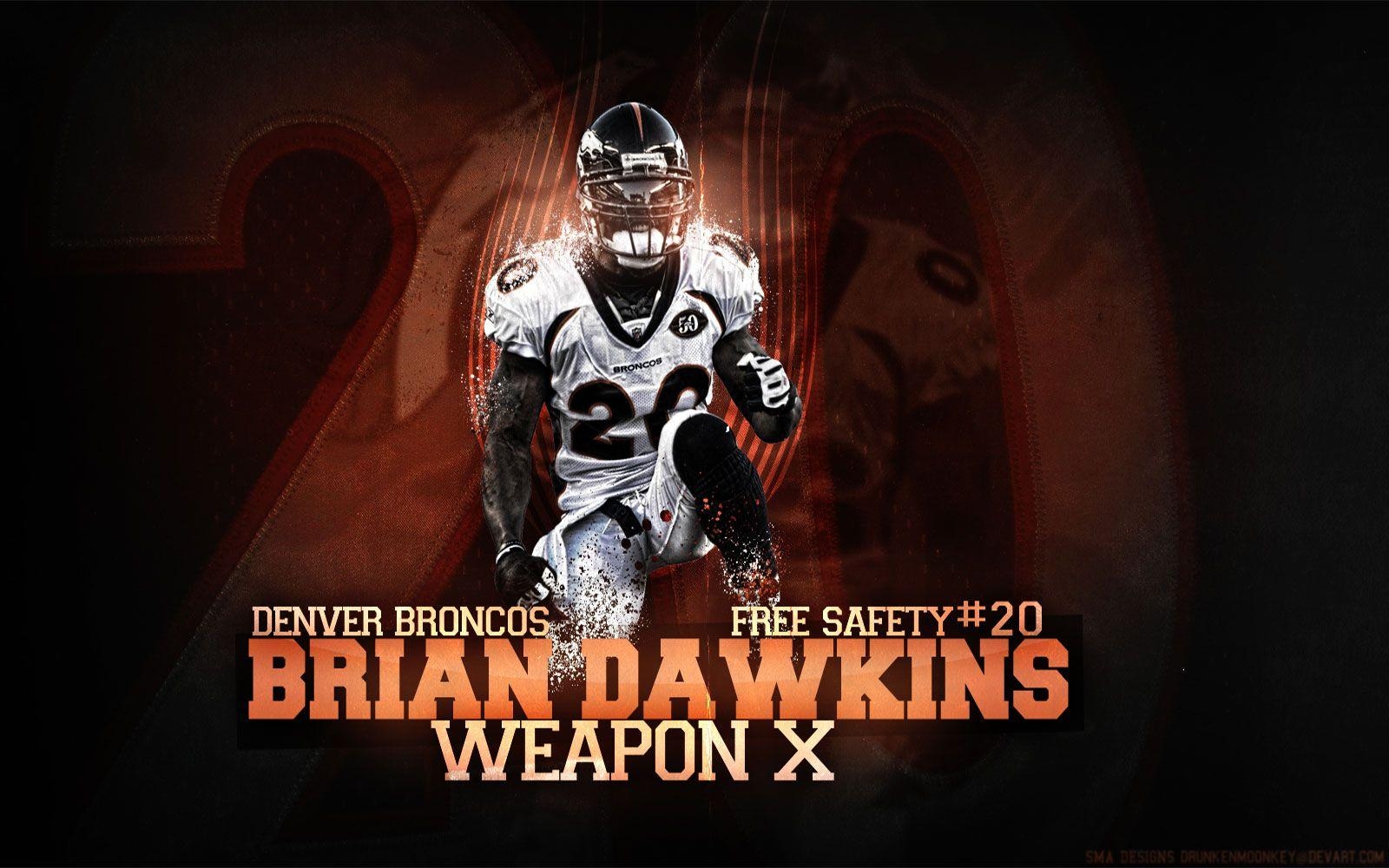 1600x1000 brian dawkins denver broncos widescreen wallpaper photo, Desktop