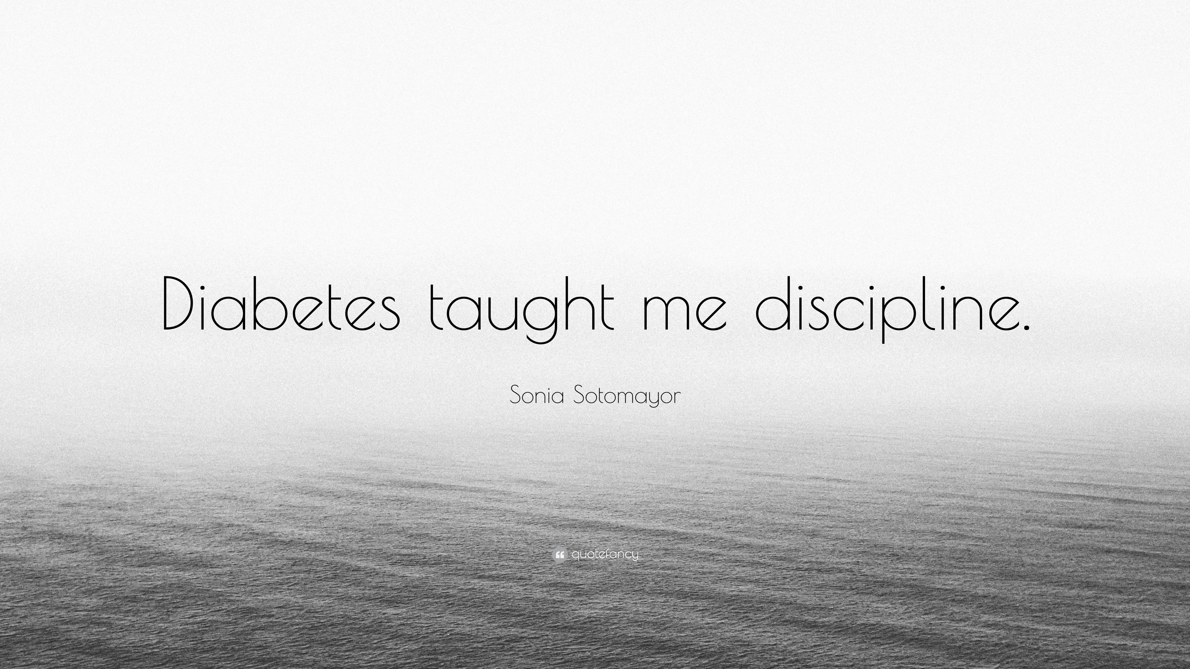 3840x2160 Sonia Sotomayor Quote: “Diabetes taught me discipline.” 9, Desktop