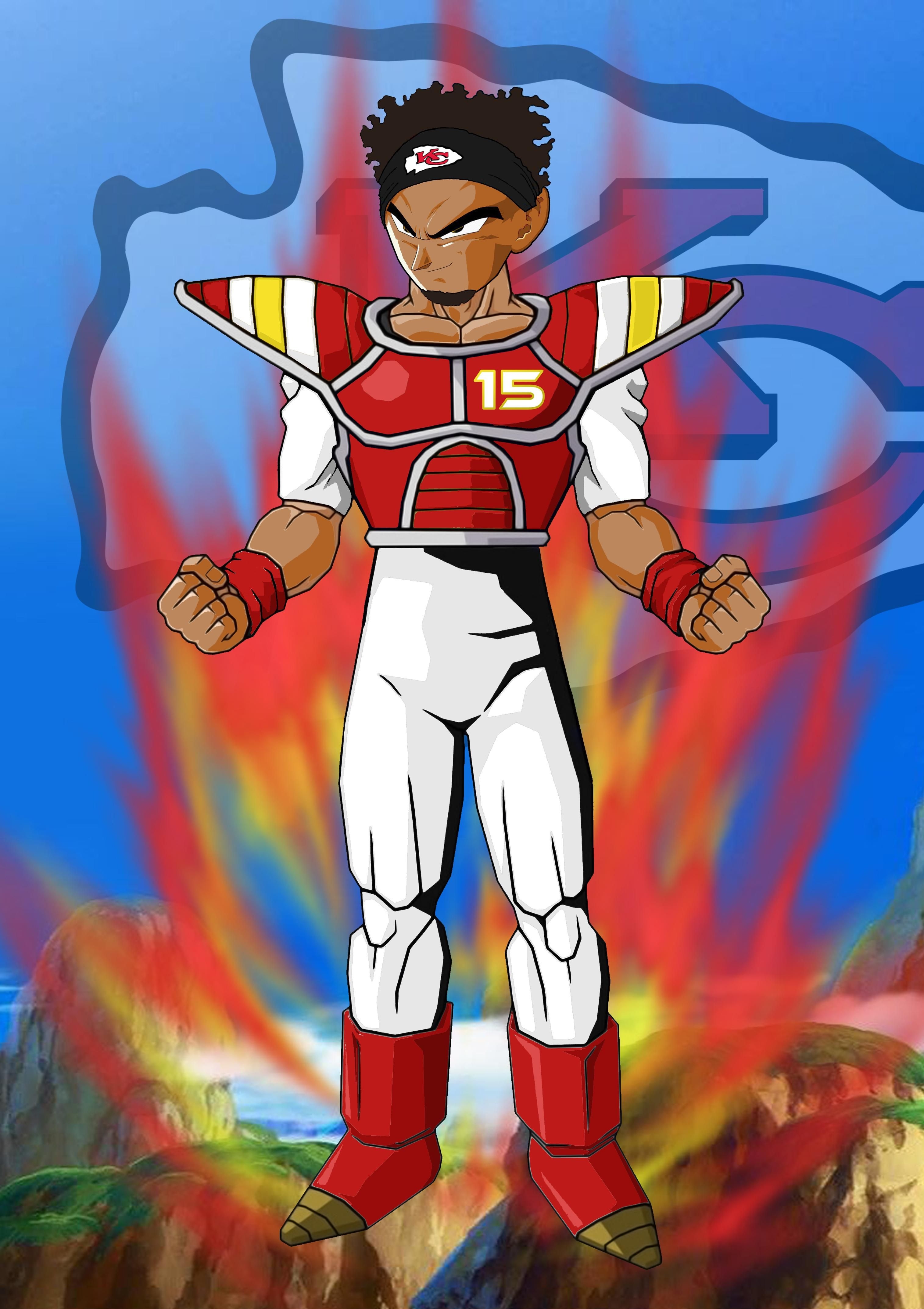 3030x4290 Mahomes Cartoon, Phone