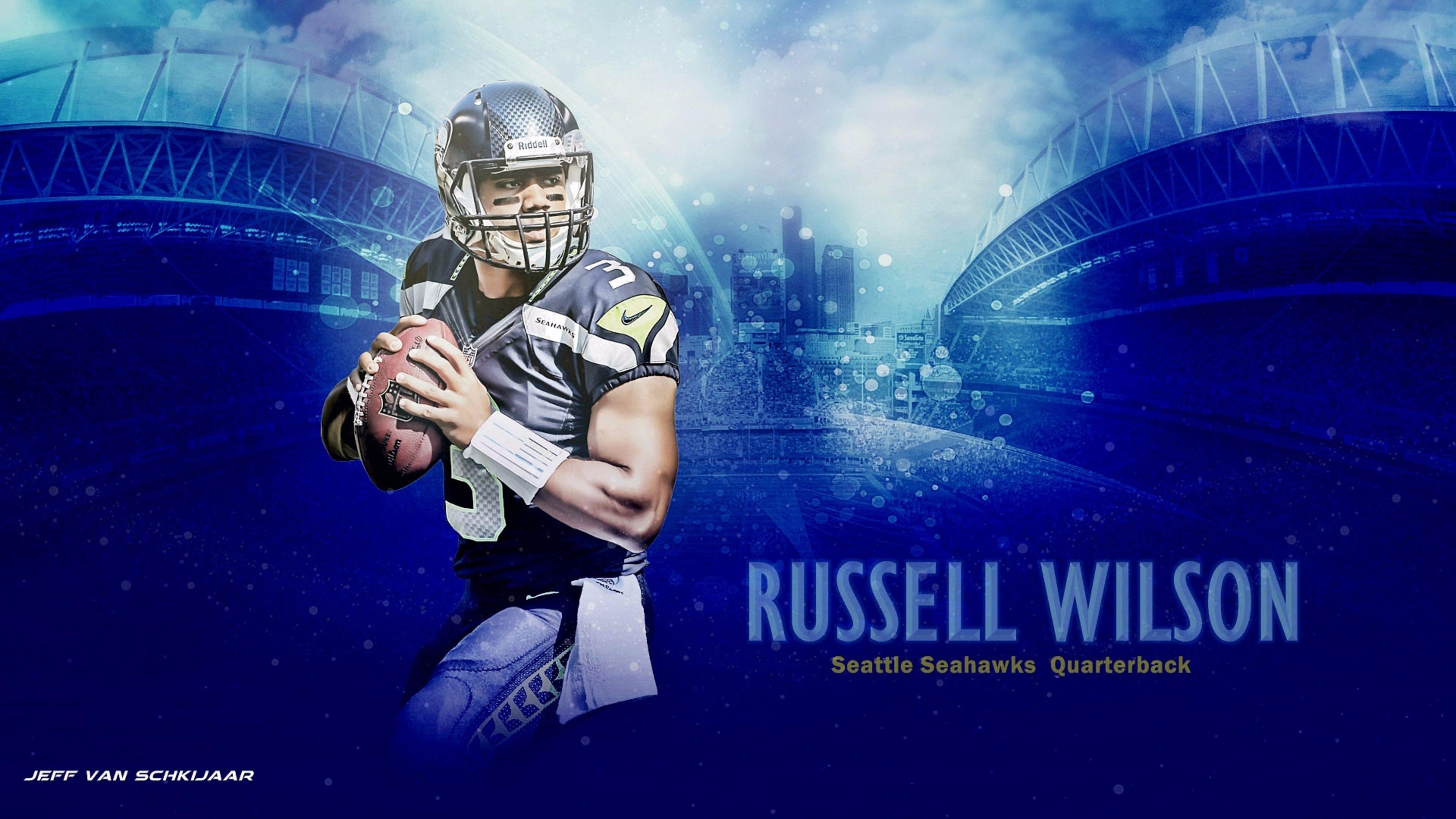 3840x2160 4K Russell Wilson Wallpaper. Free 4K Wallpaper, Desktop