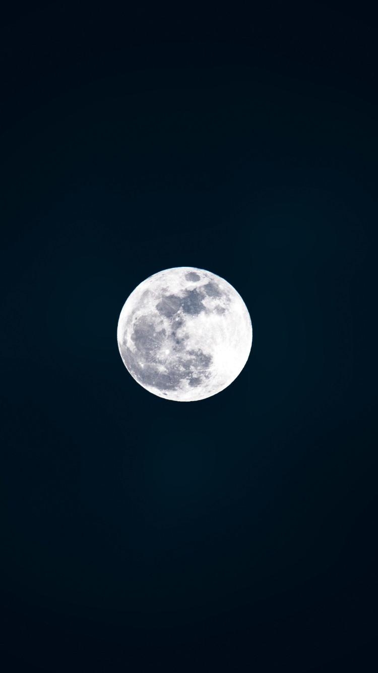 750x1340 Full Moon 4k iPhone iPhone 6S, iPhone 7 HD 4k, Phone