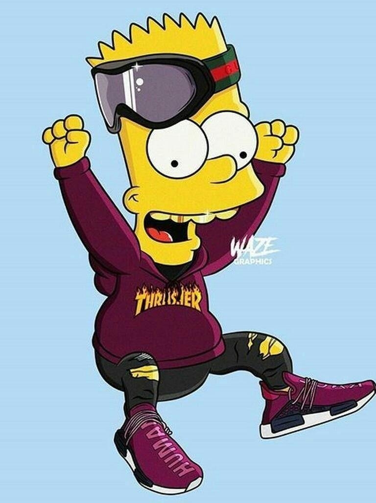 770x1030 Why bart looking fresh lmao. Wallpaper. Simpson, Phone