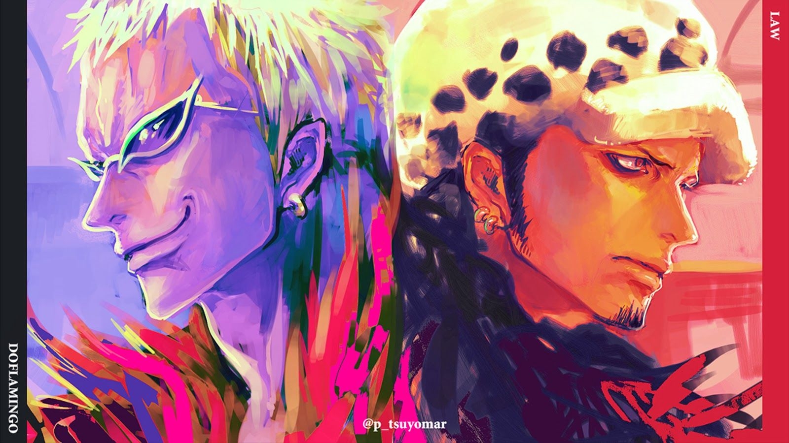 1600x900 Free download doflamingo trafalgar law one piece anime HD wallpaper  [] for your Desktop, Mobile & Tablet. Explore Doflamingo Wallpaper. Luffy vs Doflamingo Wallpaper, One Piece Doflamingo Wallpaper, Desktop