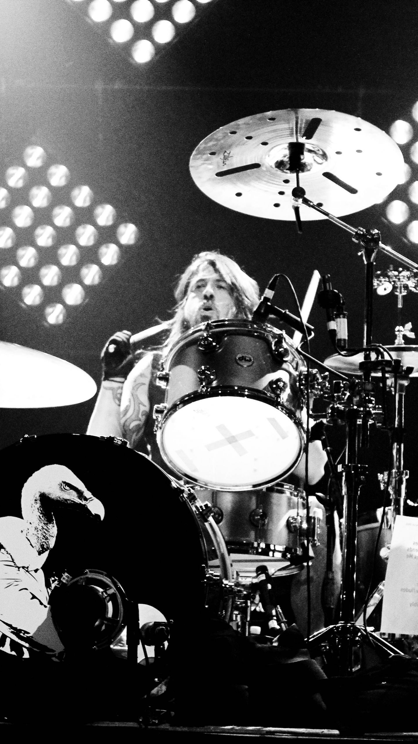 1440x2560 Free download Dave Grohl Drums.wallpaperafari.com, Phone