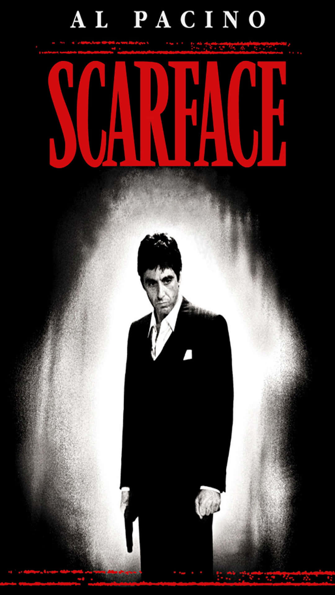 1080x1920 Download Tony Montana Declaring Say hello to my little friend Wallpaper, Phone