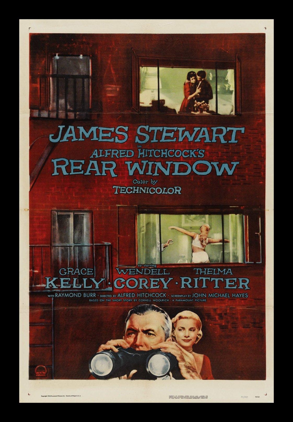 1130x1620 Rear Window (Re Issue) (1983) Upcoming Movies. Movie, Phone