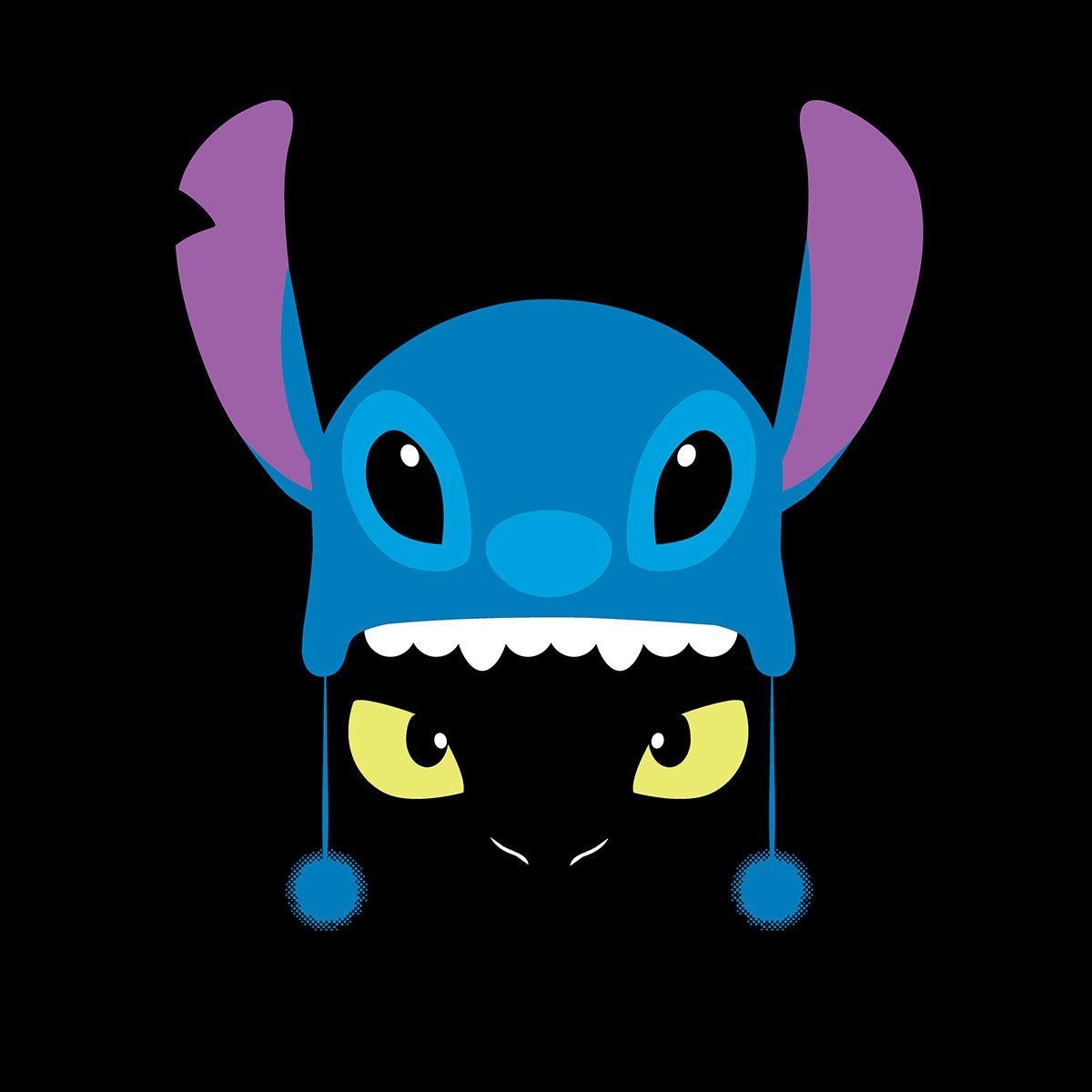 1200x1200 Toothless & Stitch by ilducagreco. Geekery. Stitch, Toothless, Phone