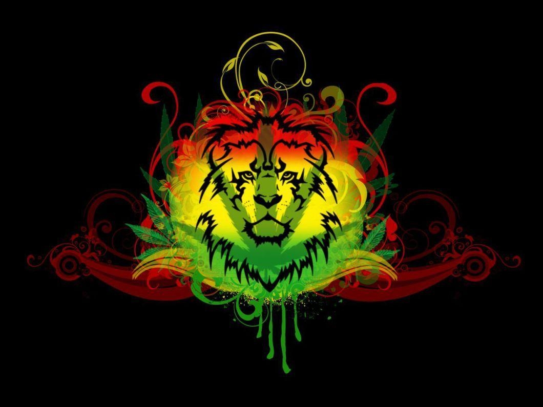 1060x800 Rasta Lion One Love Wallpaper, Desktop