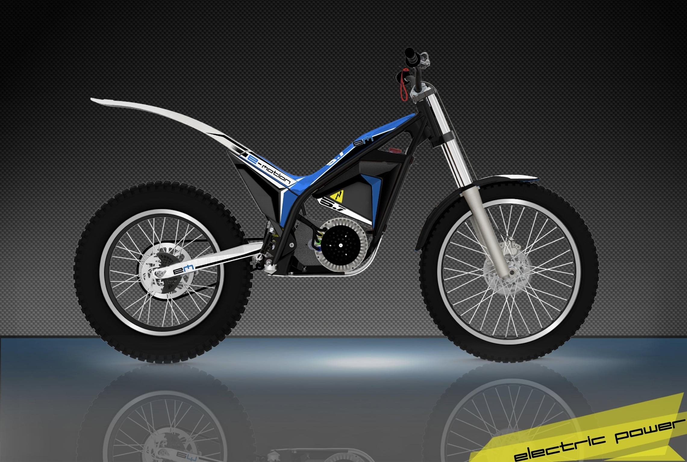 2290x1540 Electric Motion EM 5.7 Electric Trials Bike. Christophe, Desktop