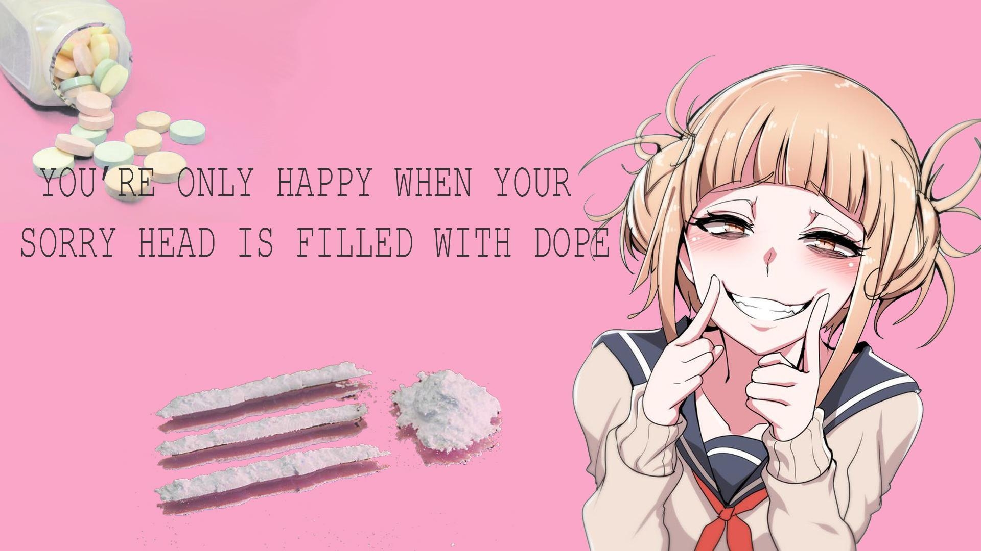 1920x1080 Himiko Toga I was bored and made this, and i thought i'd share it, Desktop