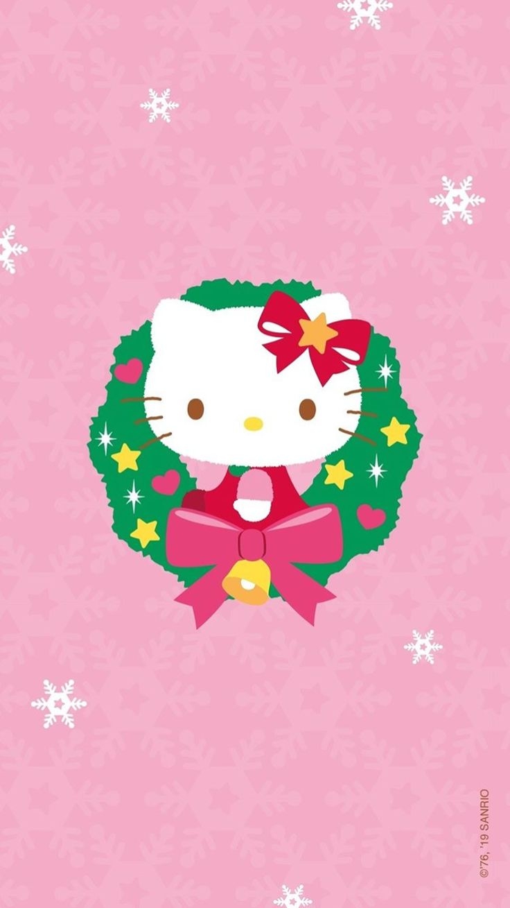 740x1310 Hello Kitty Christmas Wallpaper. Hello kitty christmas, Hello kitty wallpaper, Hello kitty picture, Phone