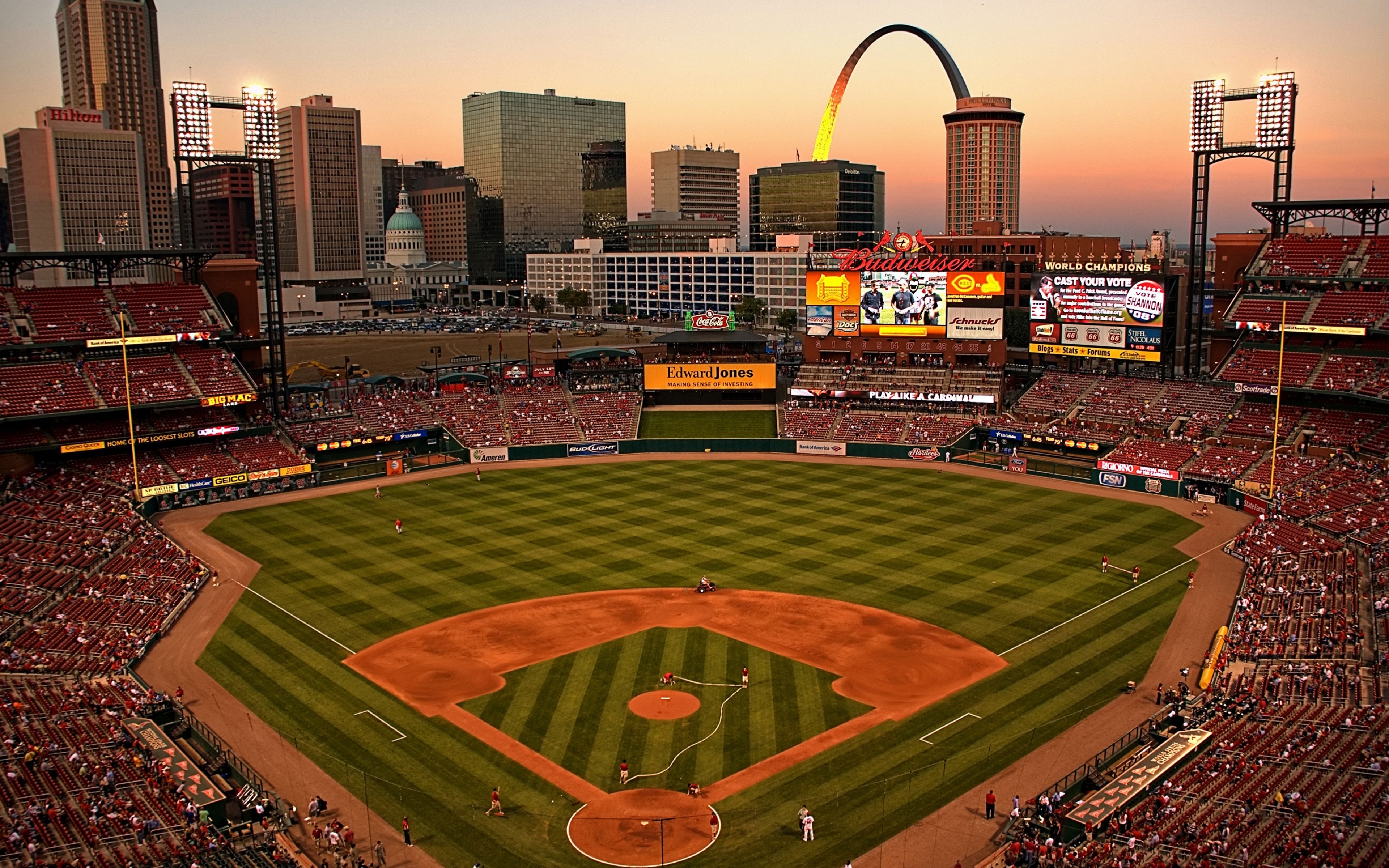 3840x2400 Busch Stadium Wallpaper Free Busch Stadium Background, Desktop