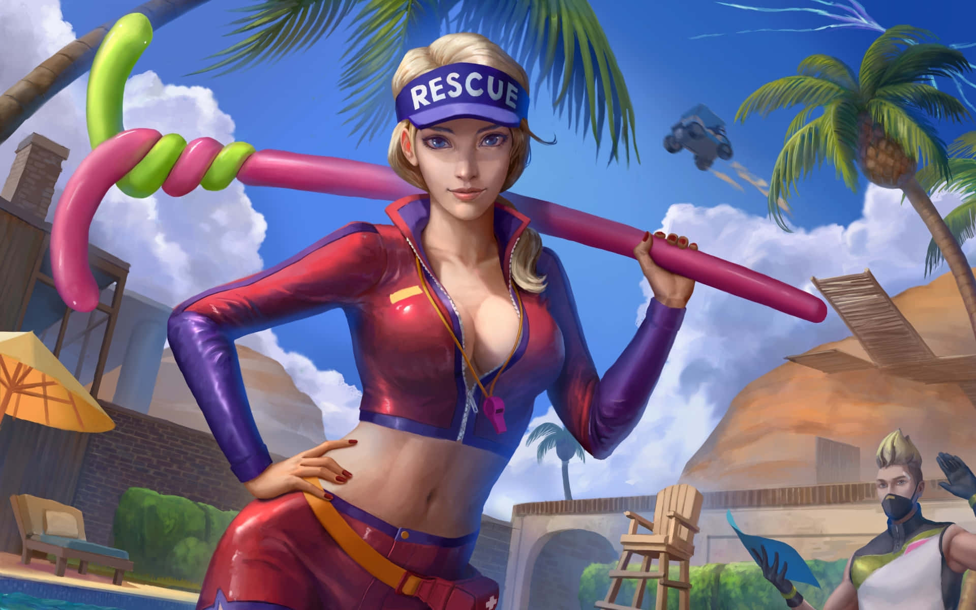 1920x1200 Funny Fortnite Pretty Girl Skin Picture, Desktop