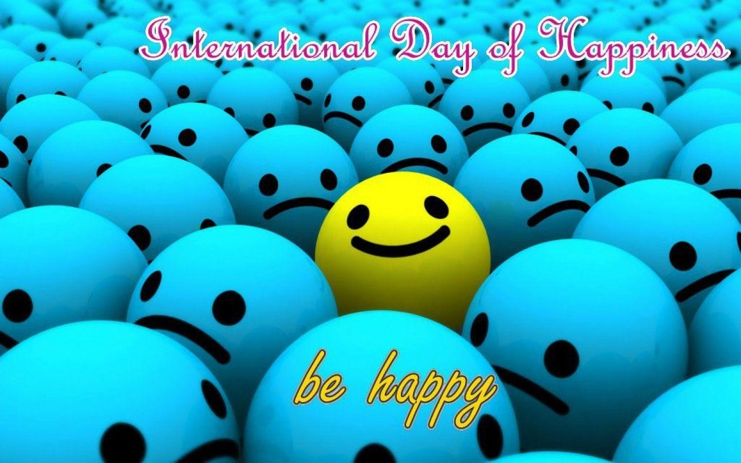 1440x900 International Day Of Happiness March 20th HD Image, Desktop