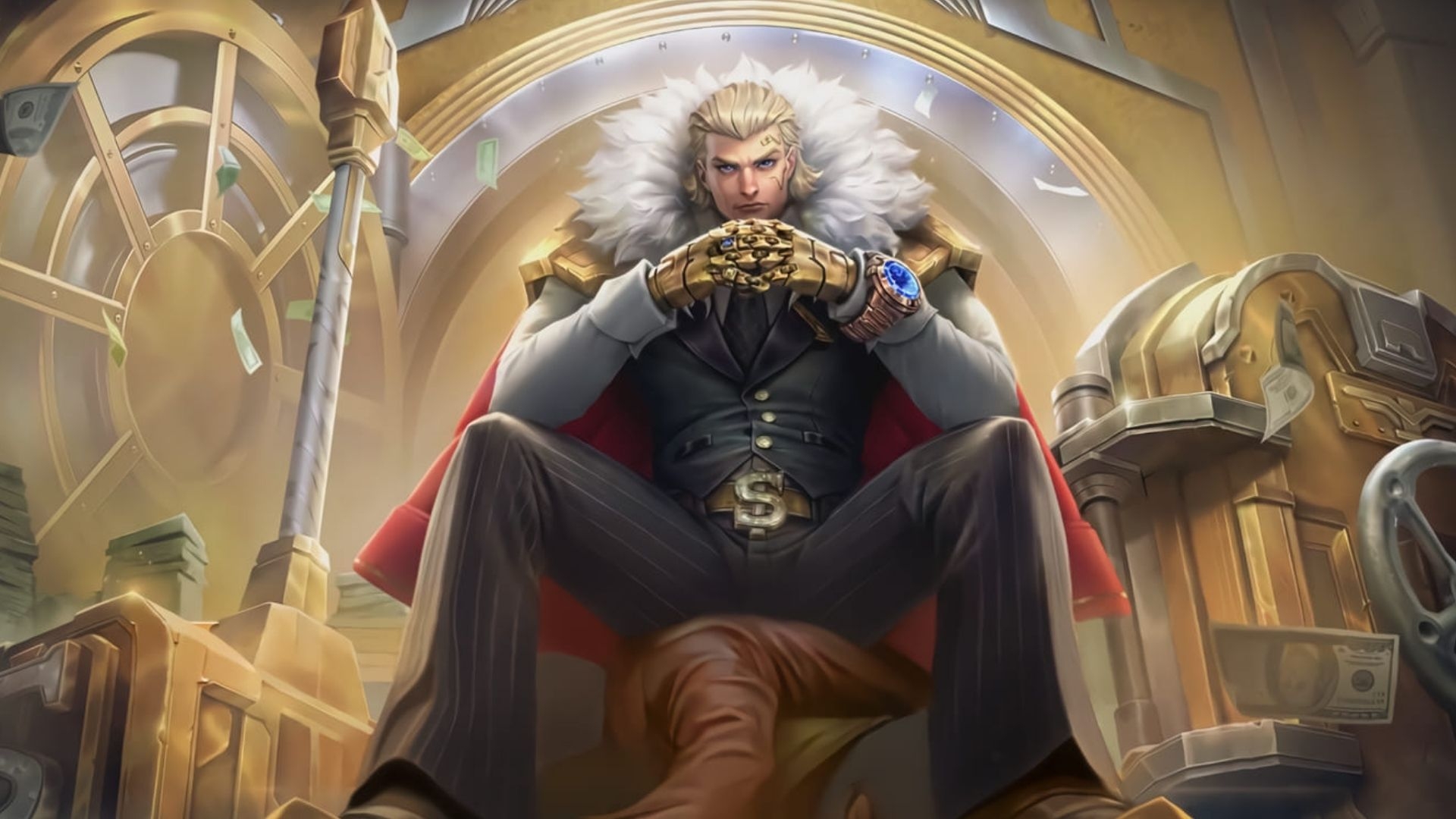 1920x1080 Gold Baron Tigreal is literally the definition of swag, Desktop