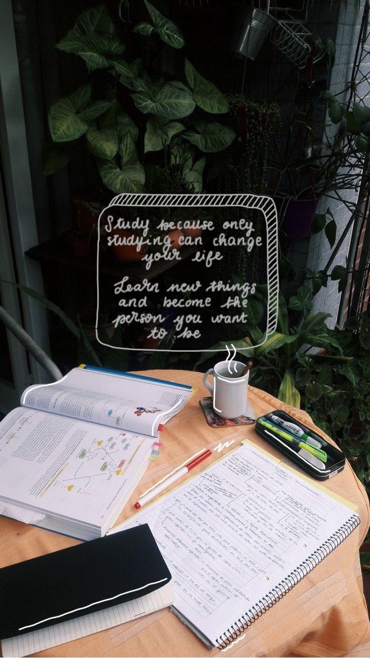 740x1310 Cute Wallpaper: study. studying. studyblr. notes. laptop. books, Phone