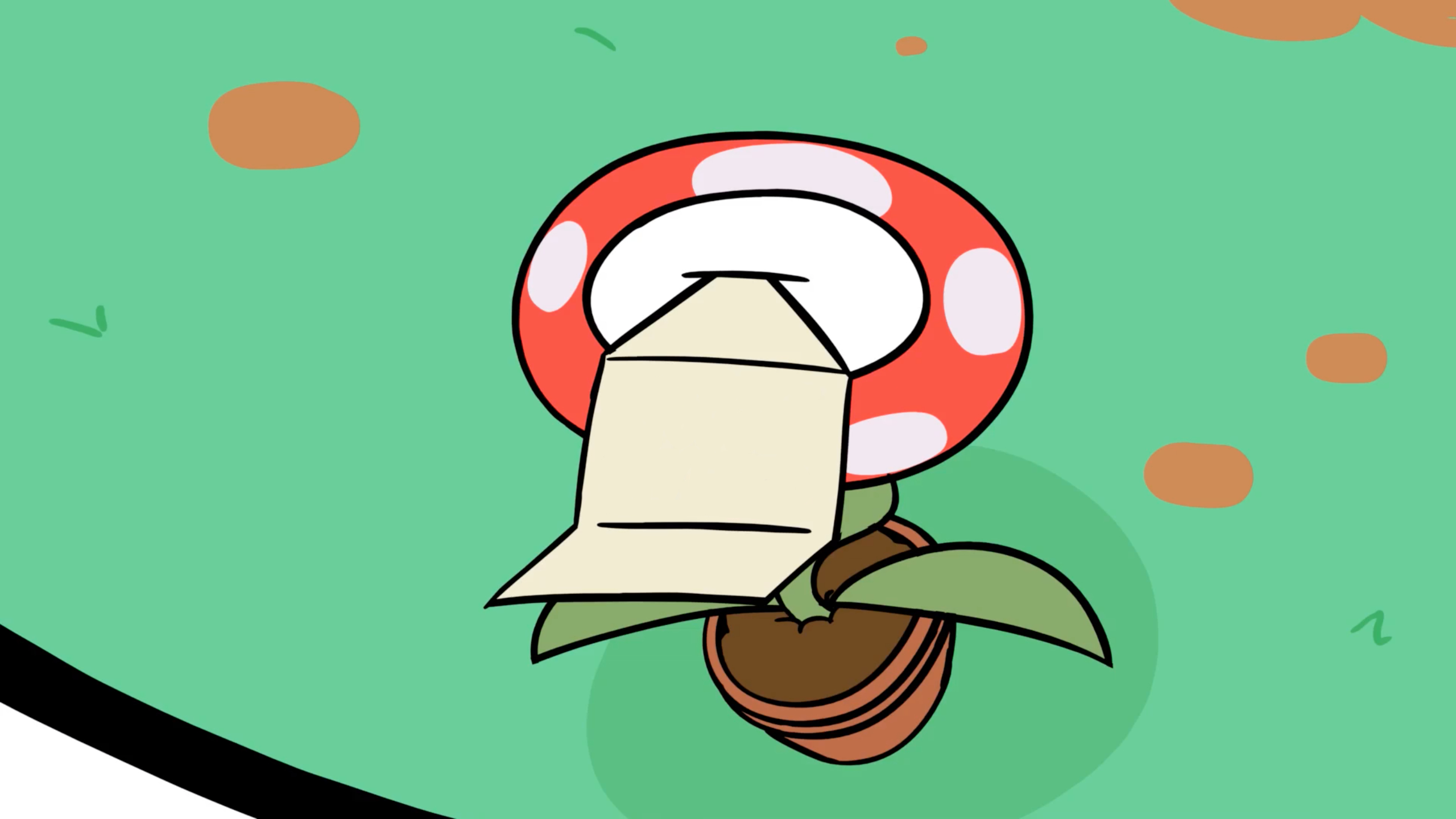 2560x1440 Piranha Plant Holding Envelope. Super Smash Brothers Ultimate, Desktop