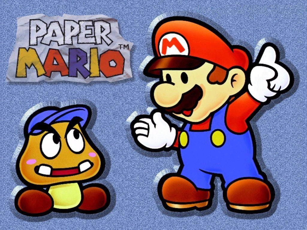 1030x770 TMK. Downloads. Image. Wallpaper. Paper Mario (N64), Desktop