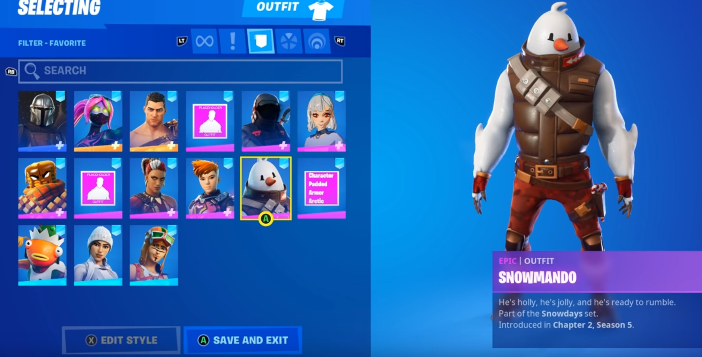 2400x1230 Snowmando Fortnite wallpaper, Desktop