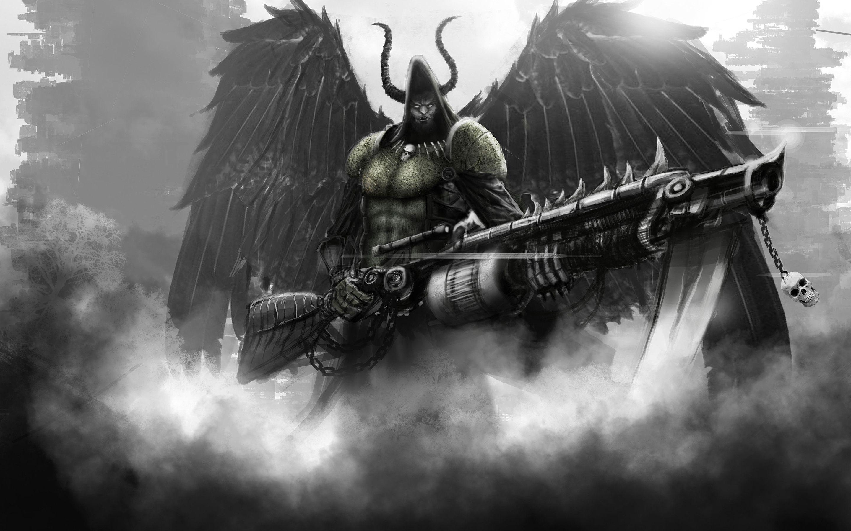 2880x1800 Angel of death Wallpaper, Desktop