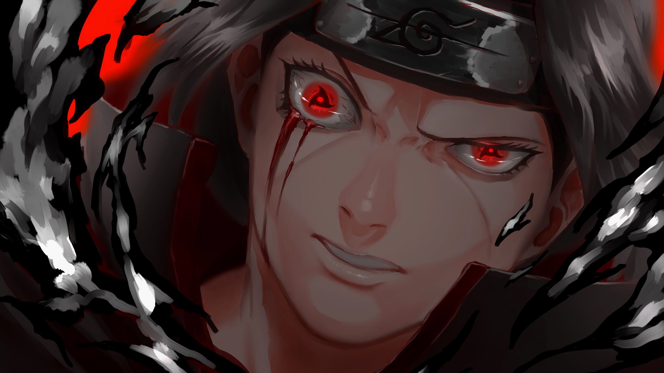 2560x1440 Itachi Amaterasu Eye Wallpaper, Desktop