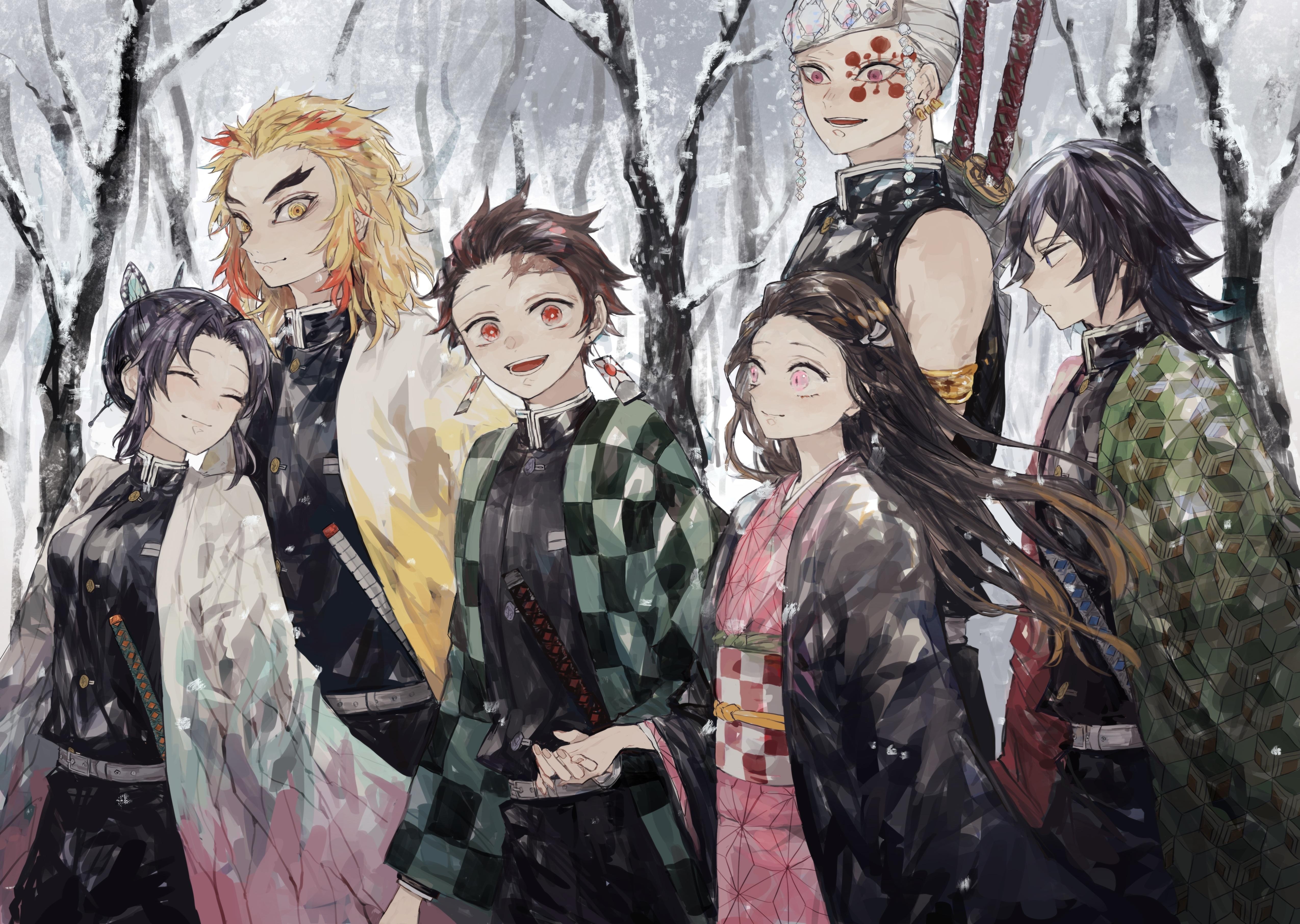 5100x3630 4K Demon Slayer: Kimetsu no Yaiba Wallpaper and Background Image, Desktop