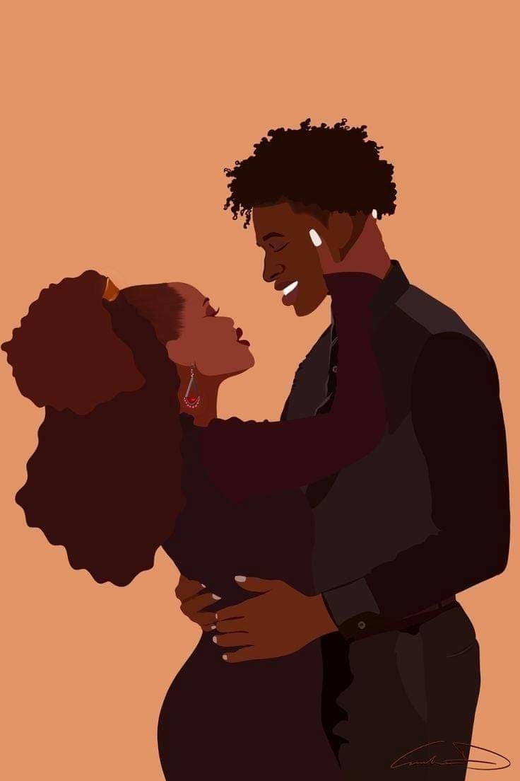 740x1110 Widgets. Black love art, Black couple art, Black girl art, Phone