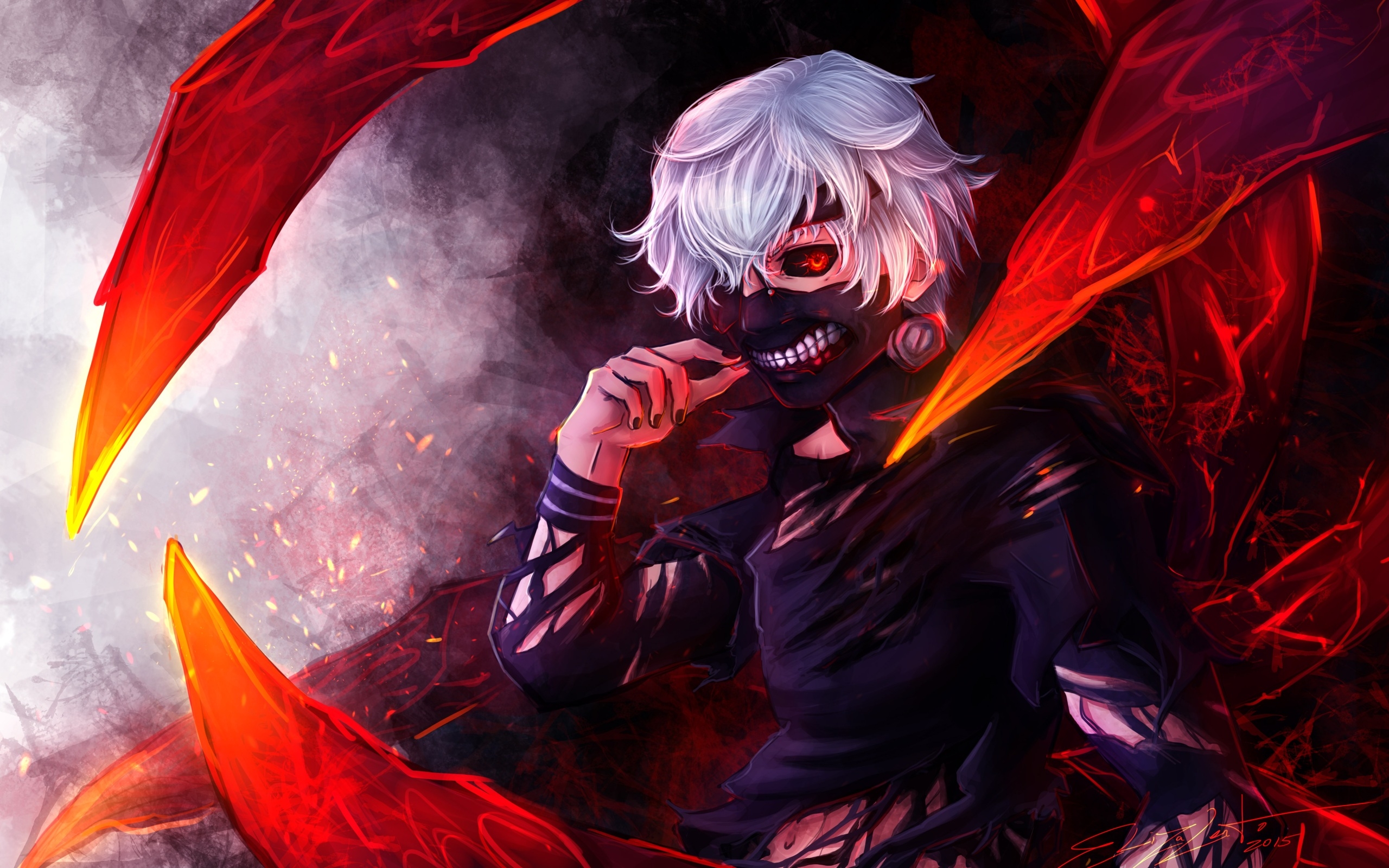 2560x1600 Wallpaper 4k Ken Kaneki Tokyo Ghoul 4k Wallpaper, Desktop