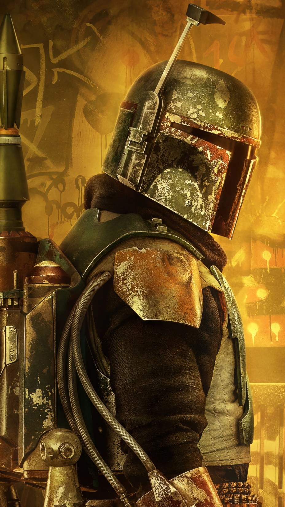 930x1650 Star Wars Boba Fett Wallpaper For Tech, Phone