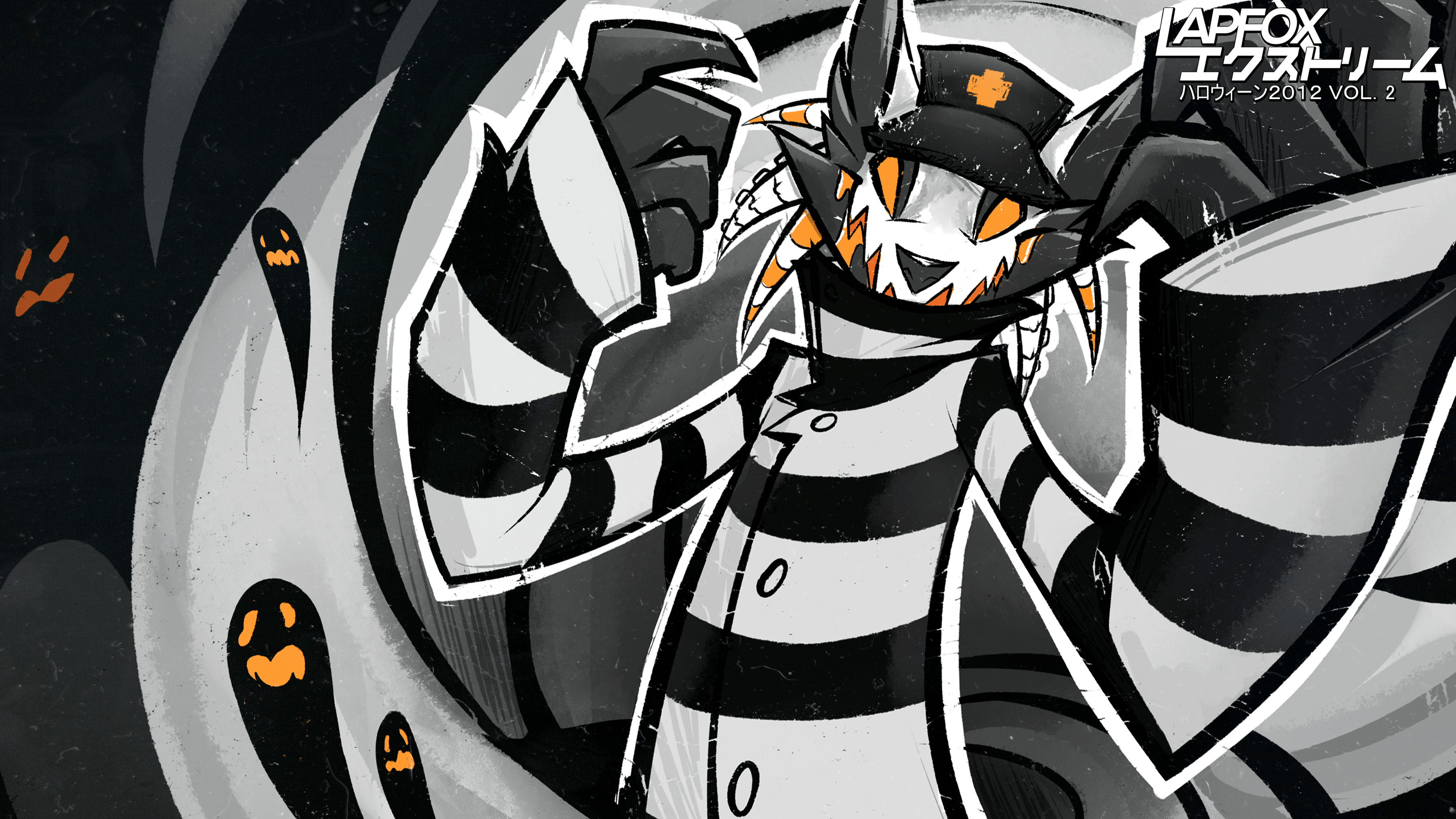 3200x1800 Ghosts Lapfox Trax Furry Wallpaper, Desktop