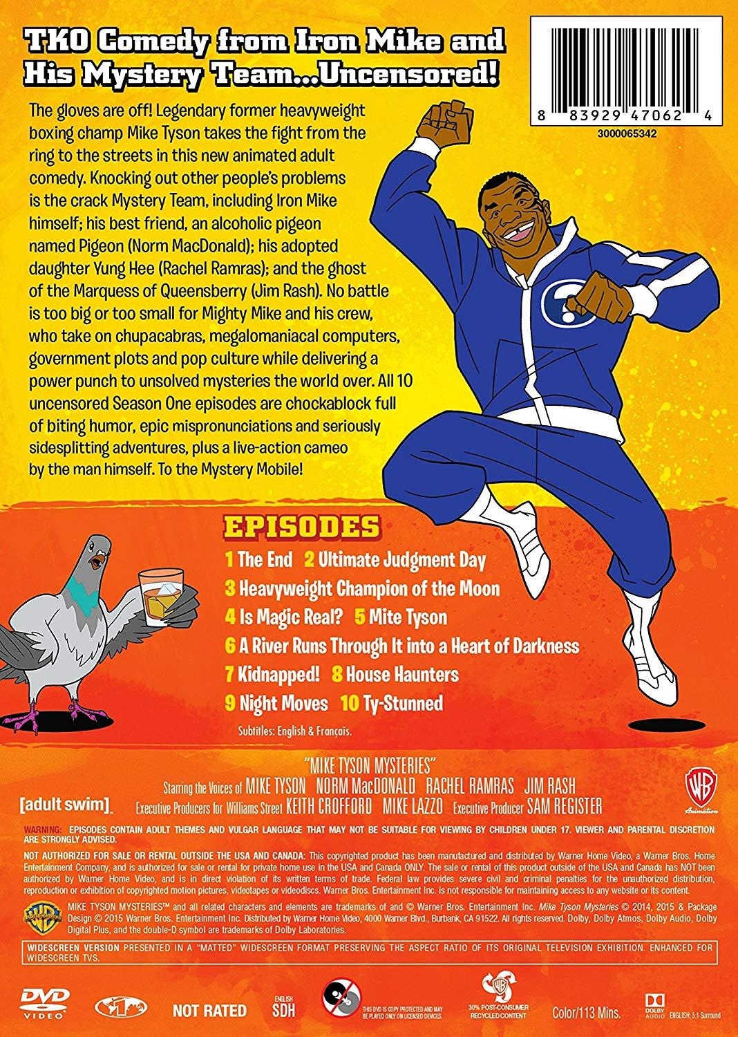 1070x1500 Mike Tyson Mysteries: Season 1: Sam Register, Hugh, Phone