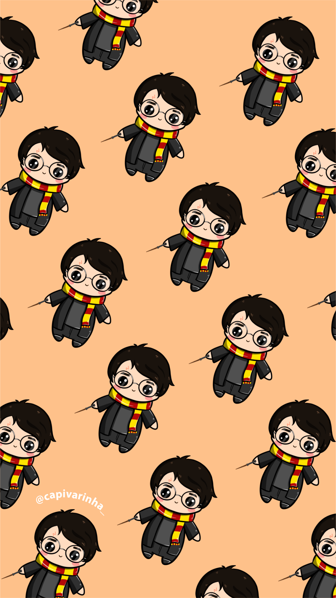 1080x1920 WALLPAPER HARRY POTTER kawaii fofinho. Рисунки, Милые рисунки, Гарри поттер рисунки, Phone