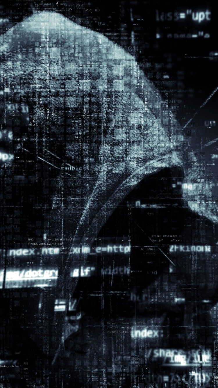 750x1340 Hacker Style Wallpaper, Picture, Phone